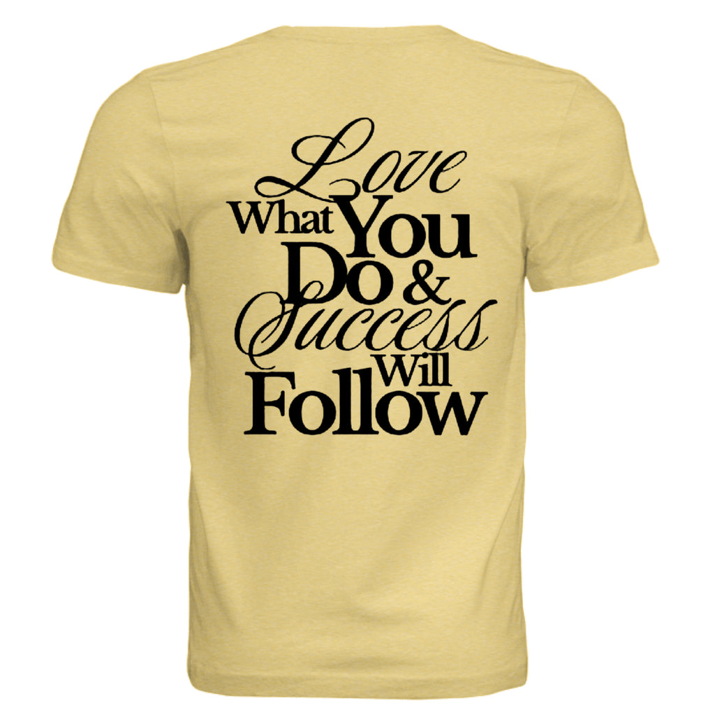 Pale Yellow Triblend - BACK