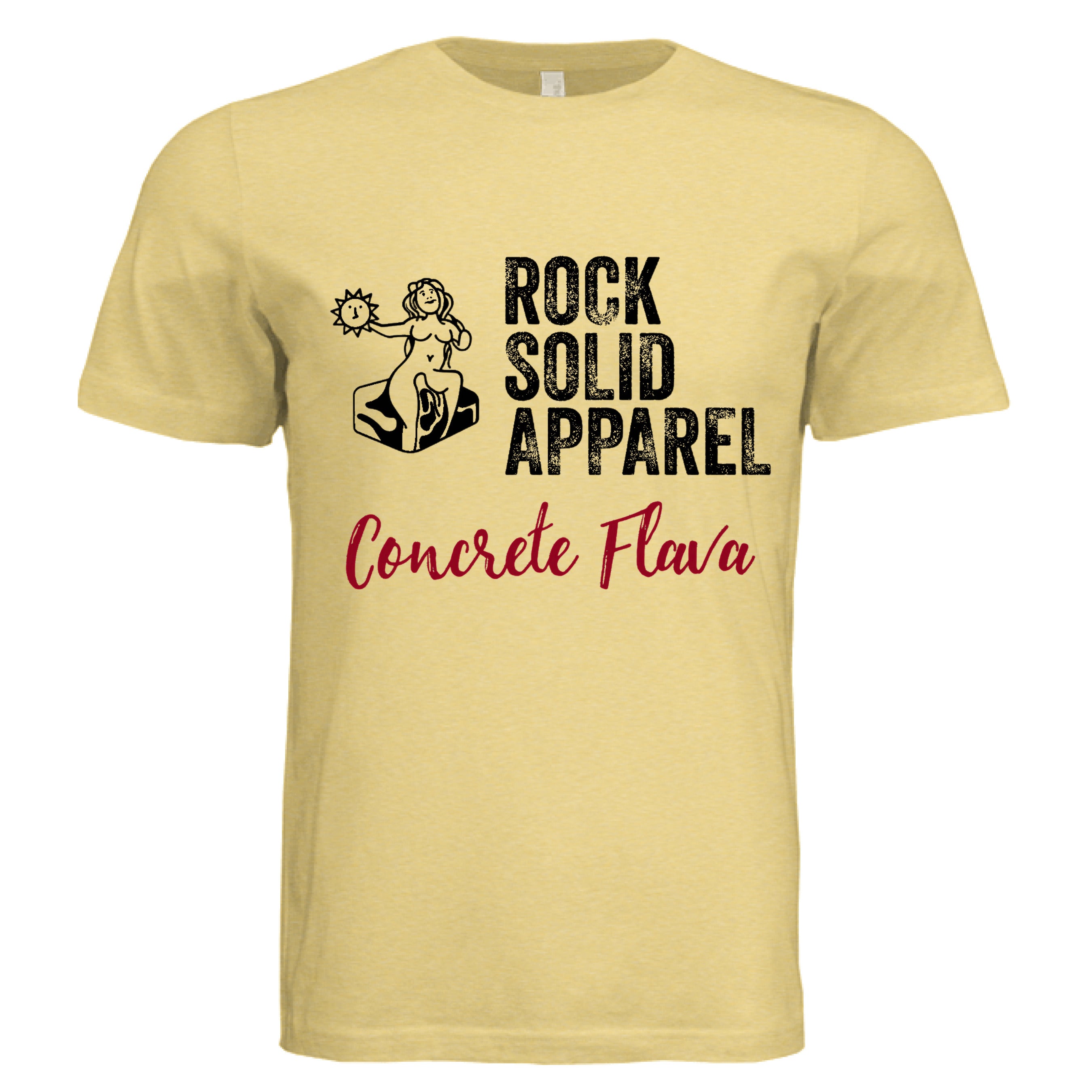 Pale Yellow Triblend - FRONT