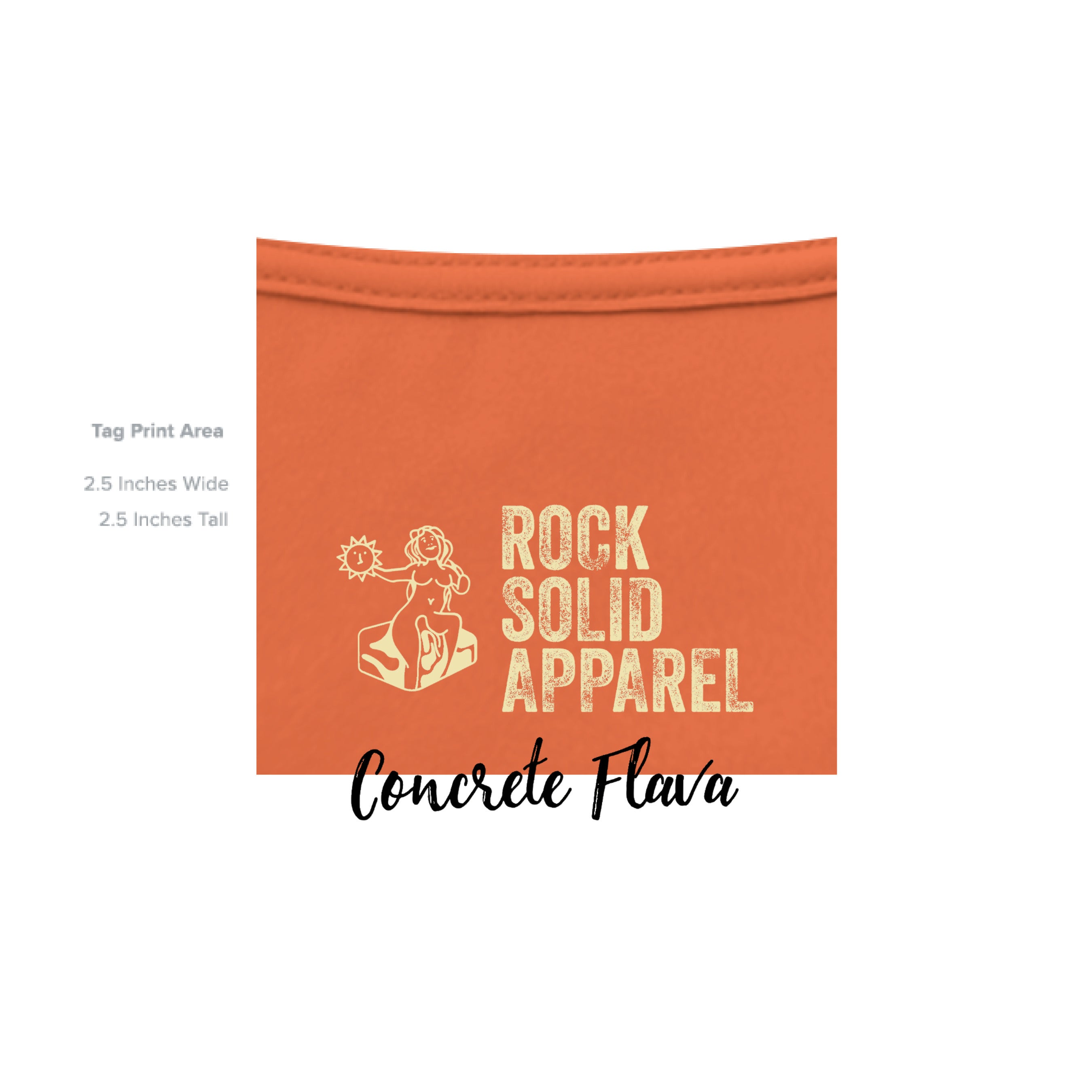 Solid Orange Triblend - INSIDE_TAG_LINE