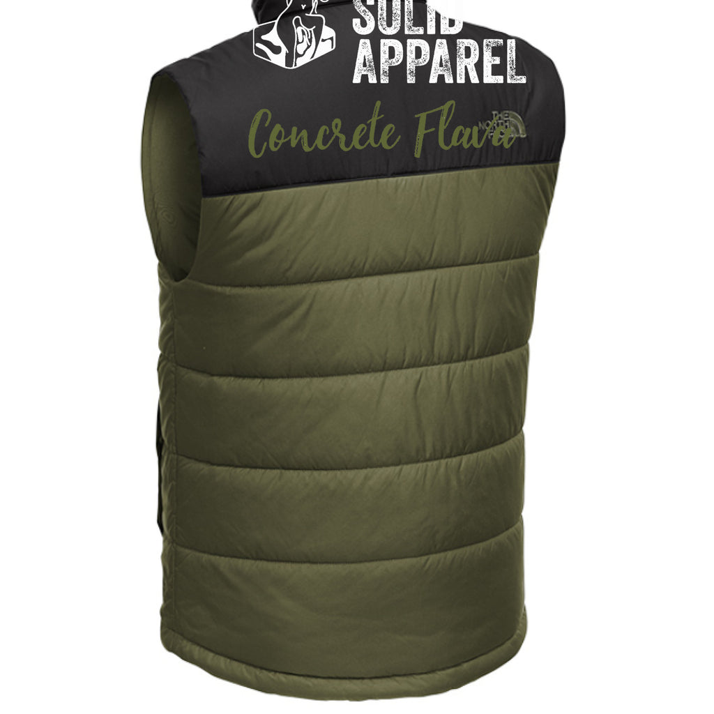 Burnt Olive Green - BACK