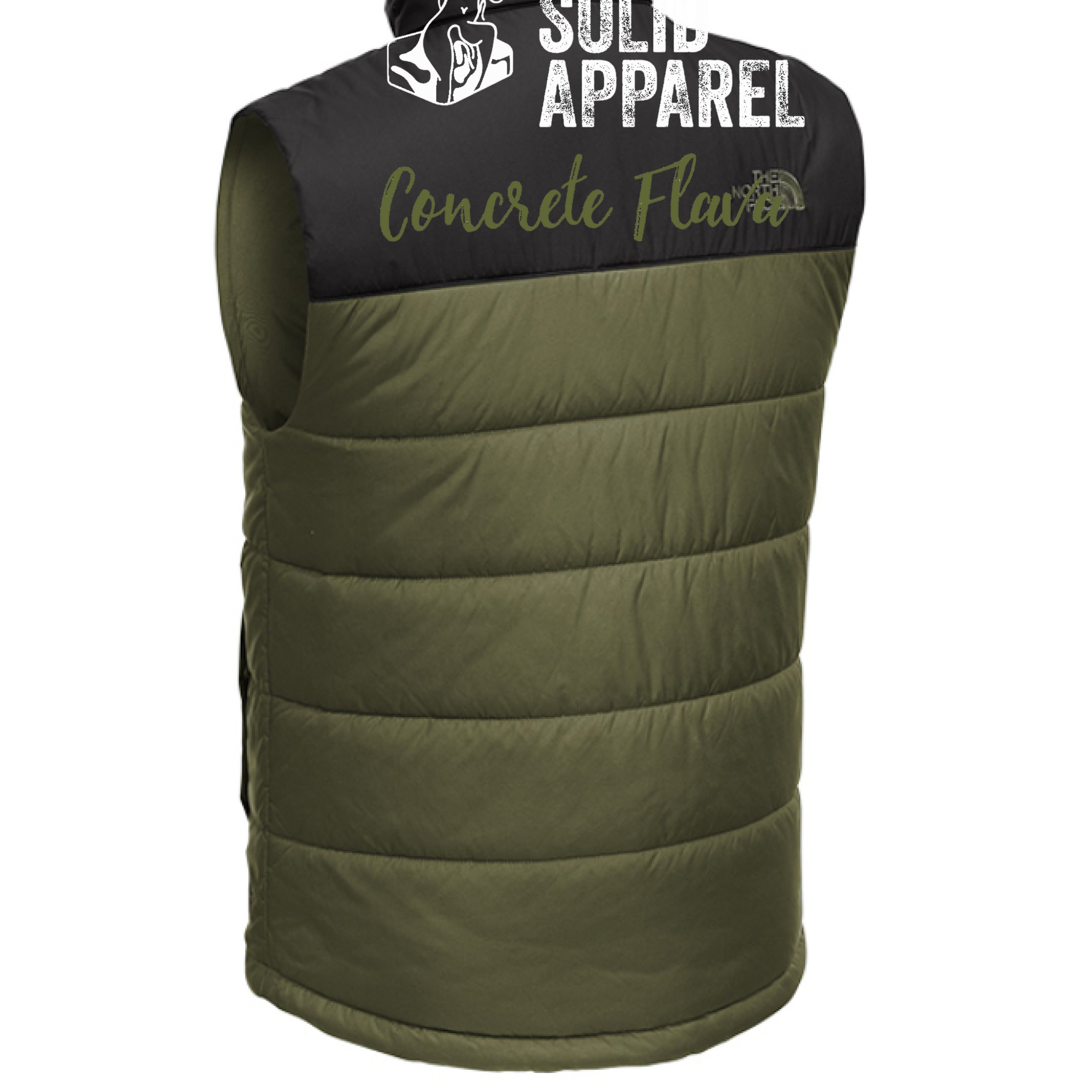 Burnt Olive Green - BACK