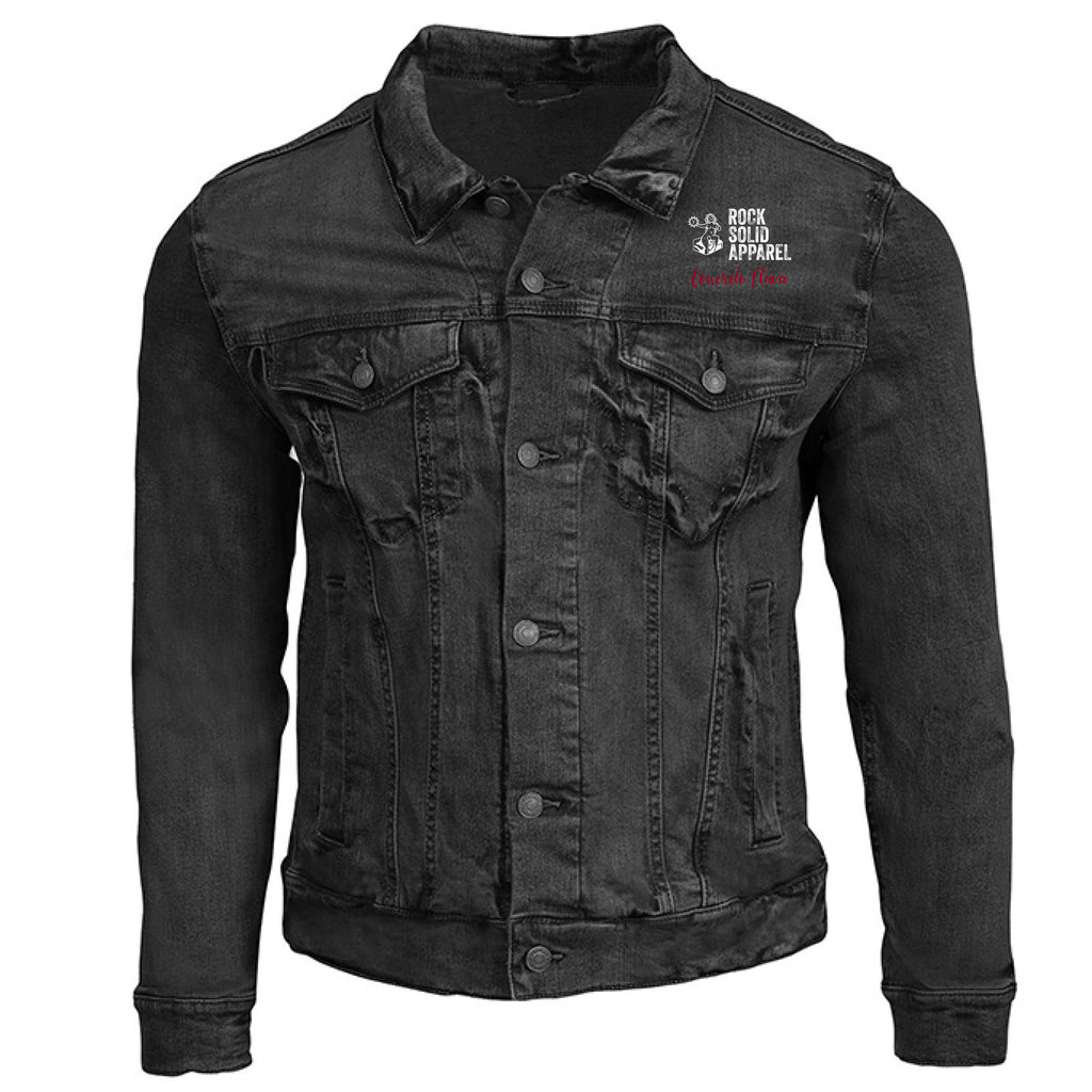 BLACK DENIM - FRONT