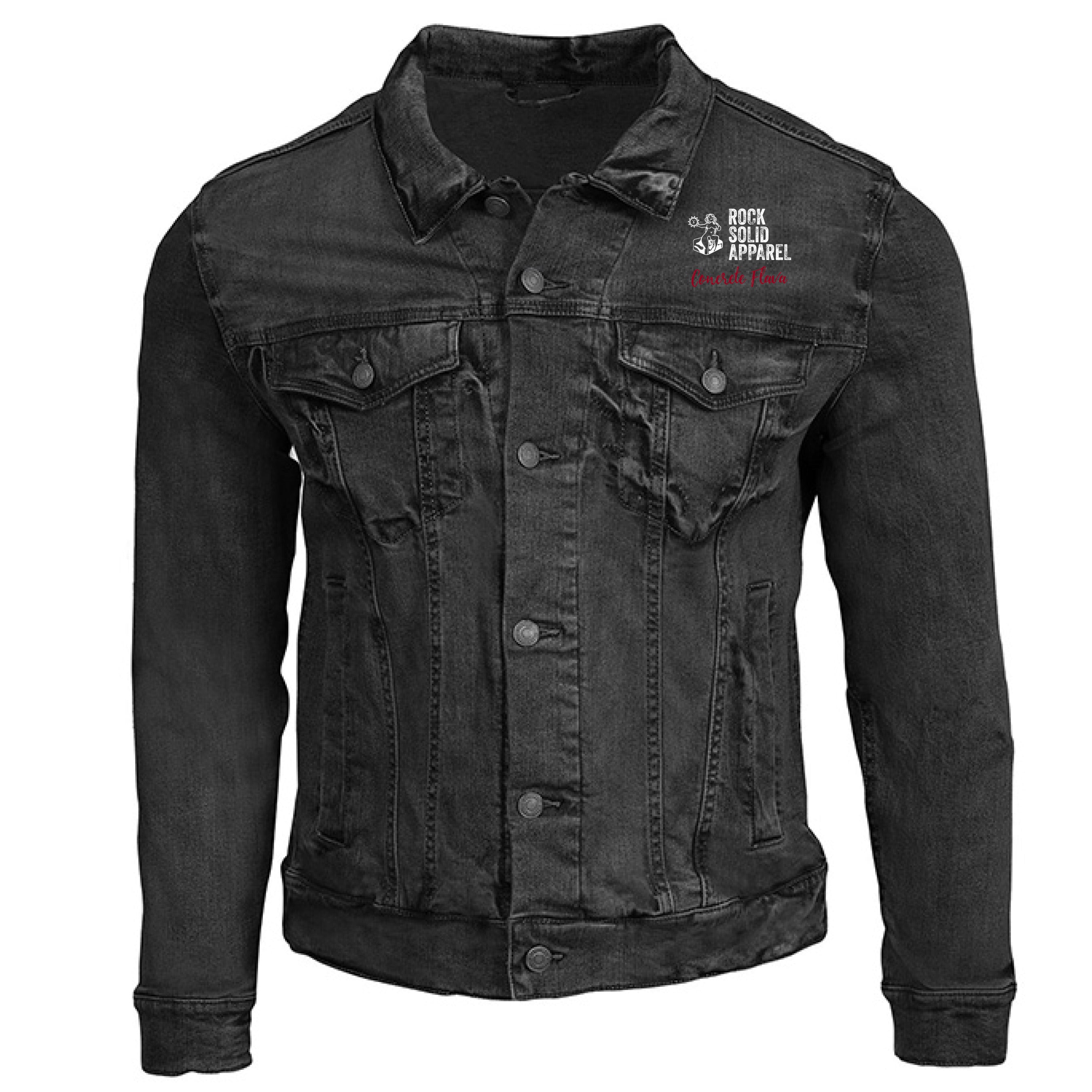 BLACK DENIM - FRONT
