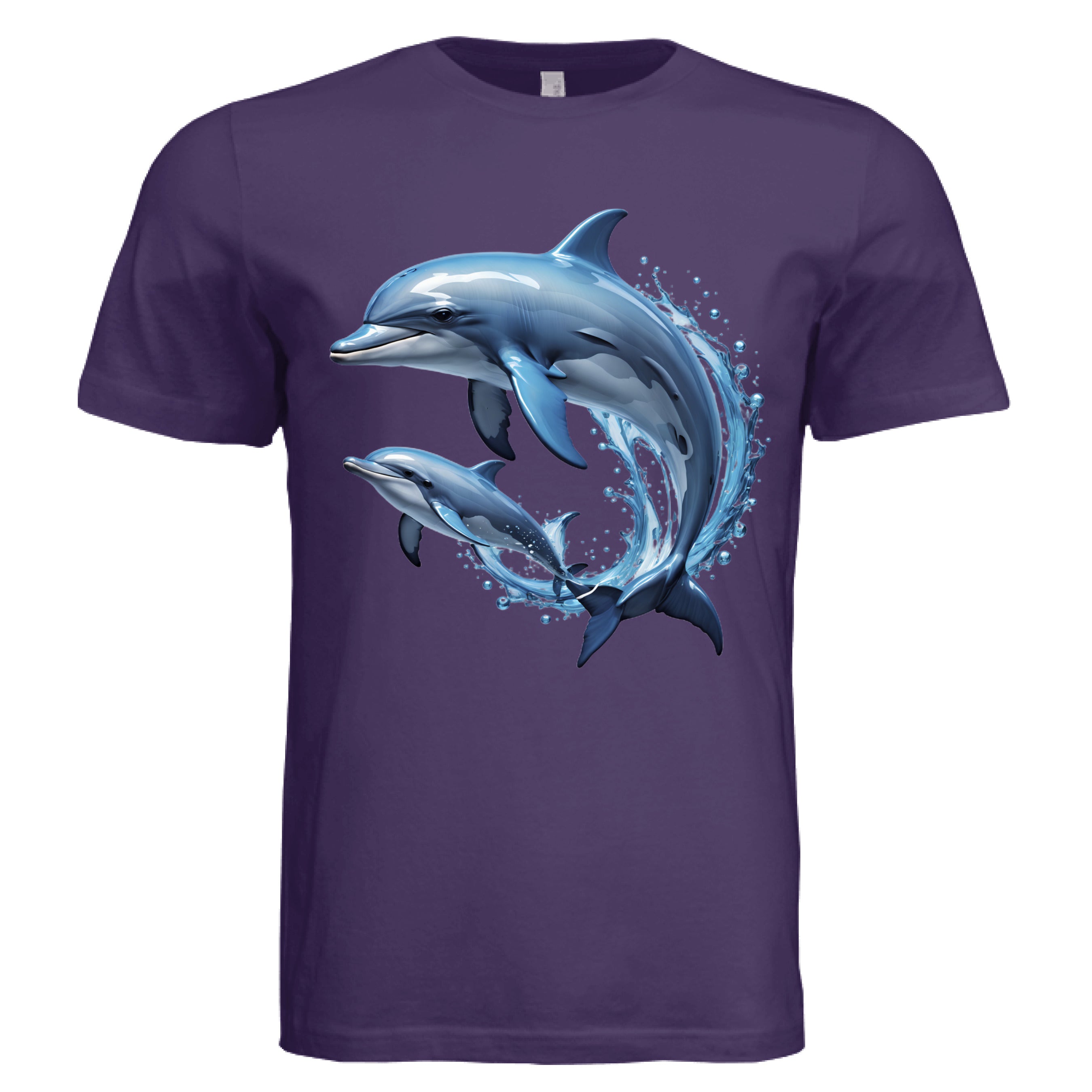 Solid Team Purple Triblend - FRONT