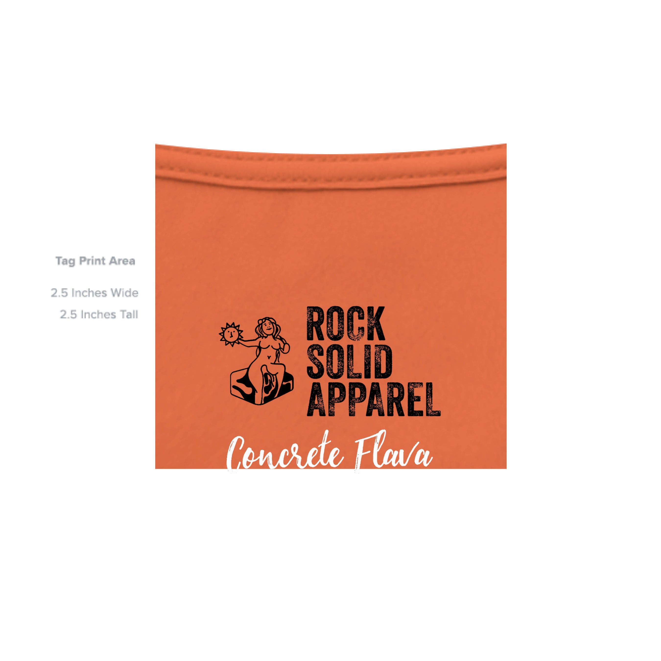 Solid Orange Triblend - INSIDE_TAG_LINE