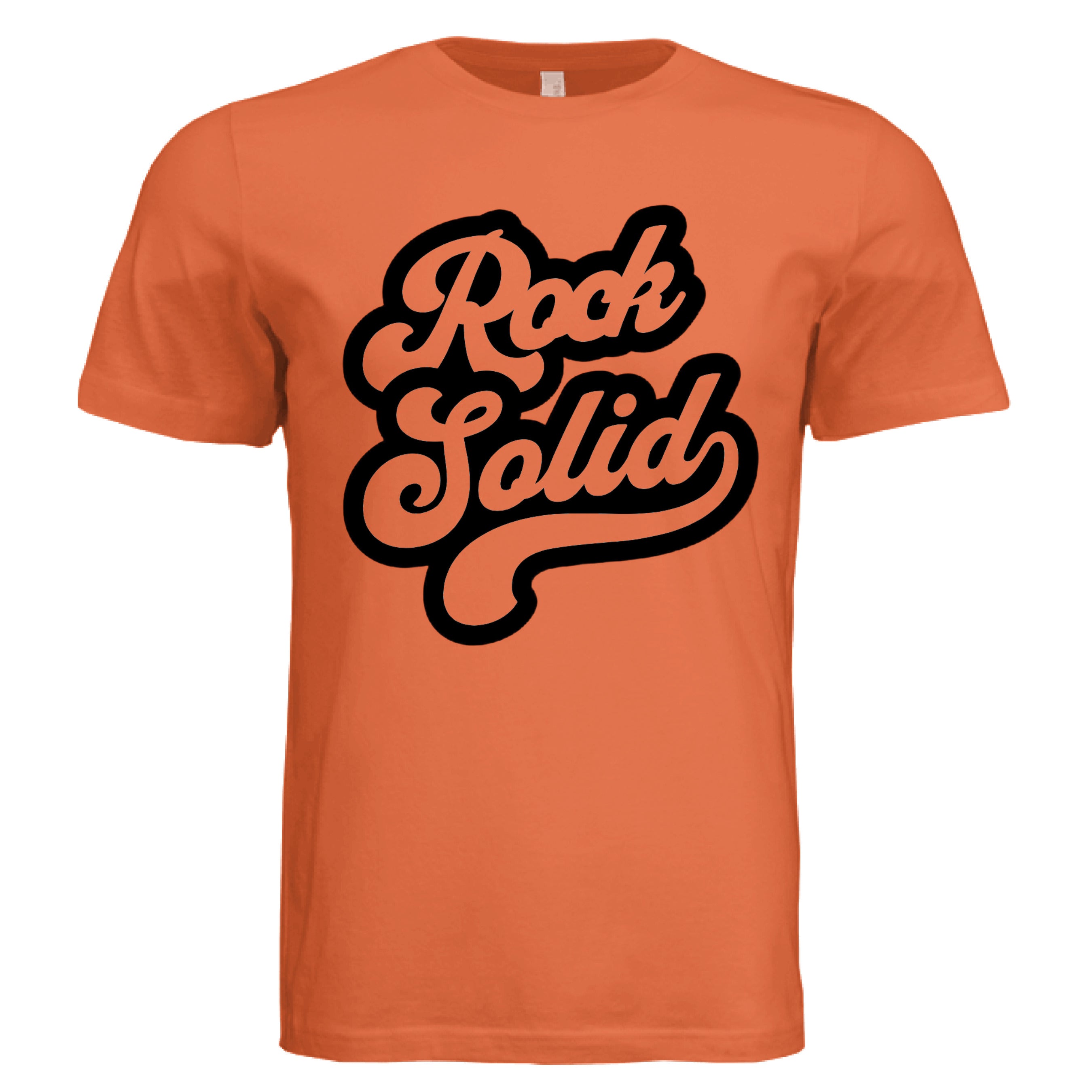 Solid Orange Triblend - FRONT