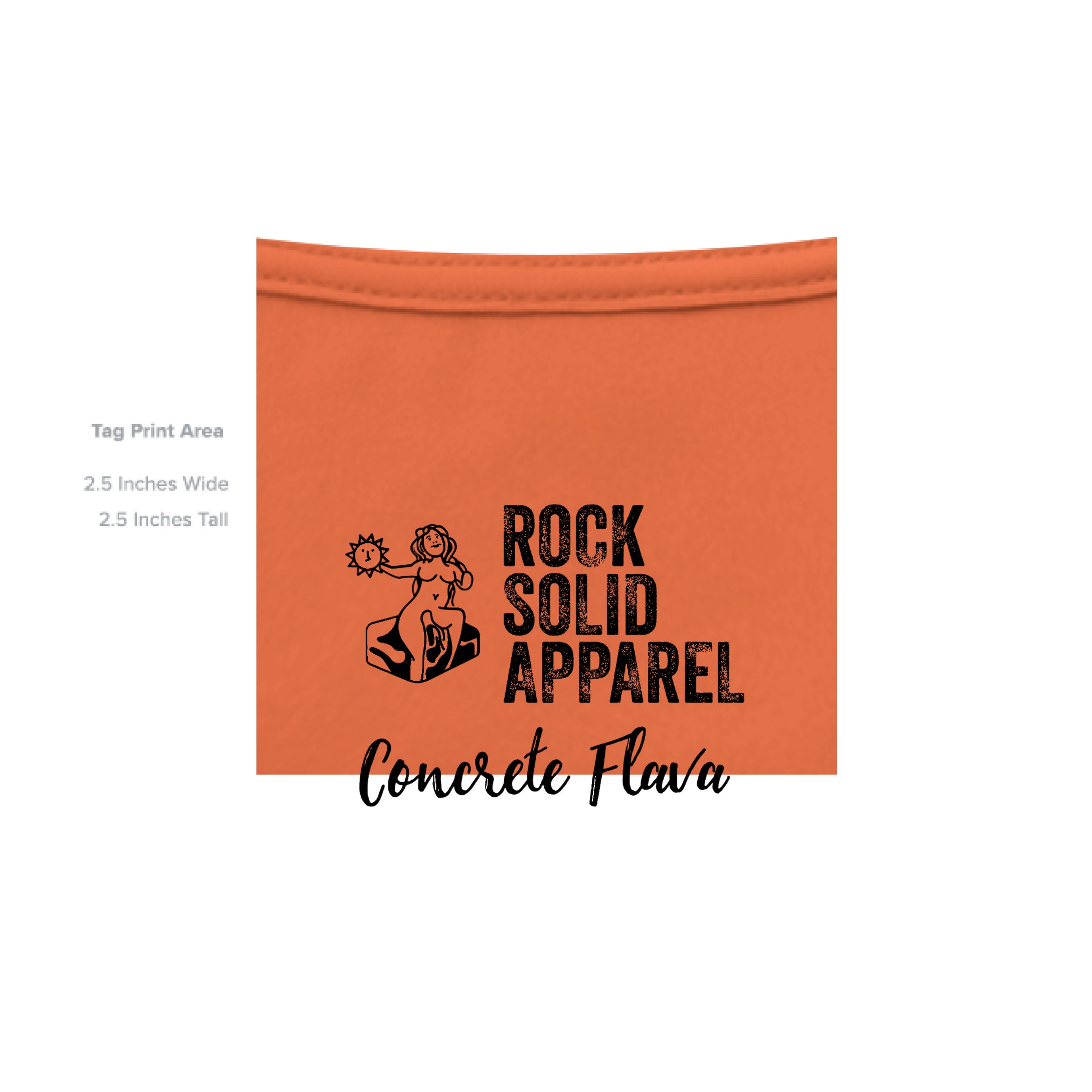 Solid Orange Triblend - INSIDE_TAG_LINE