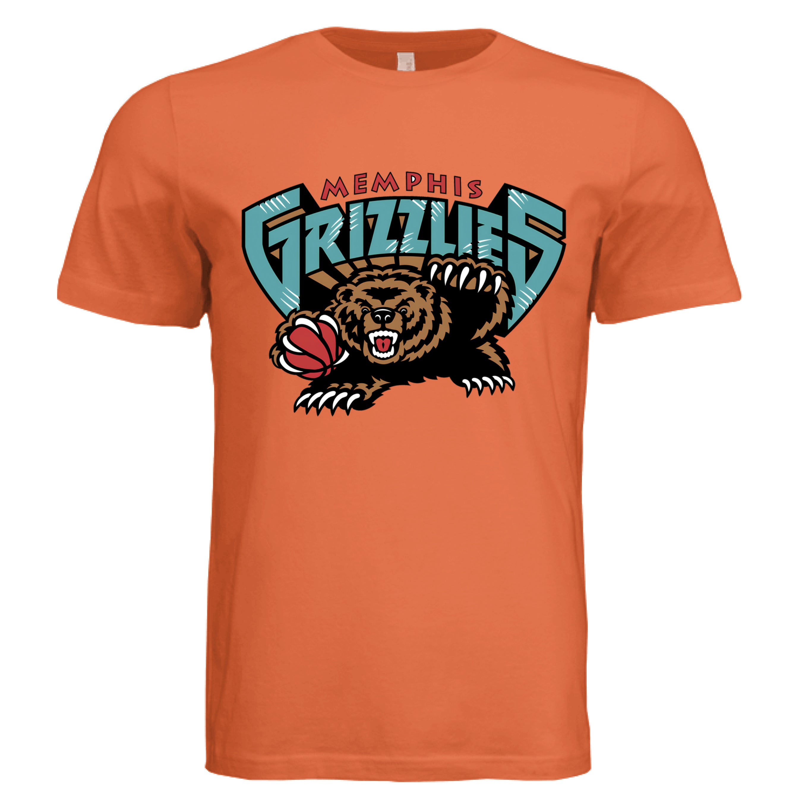 Solid Orange Triblend - FRONT