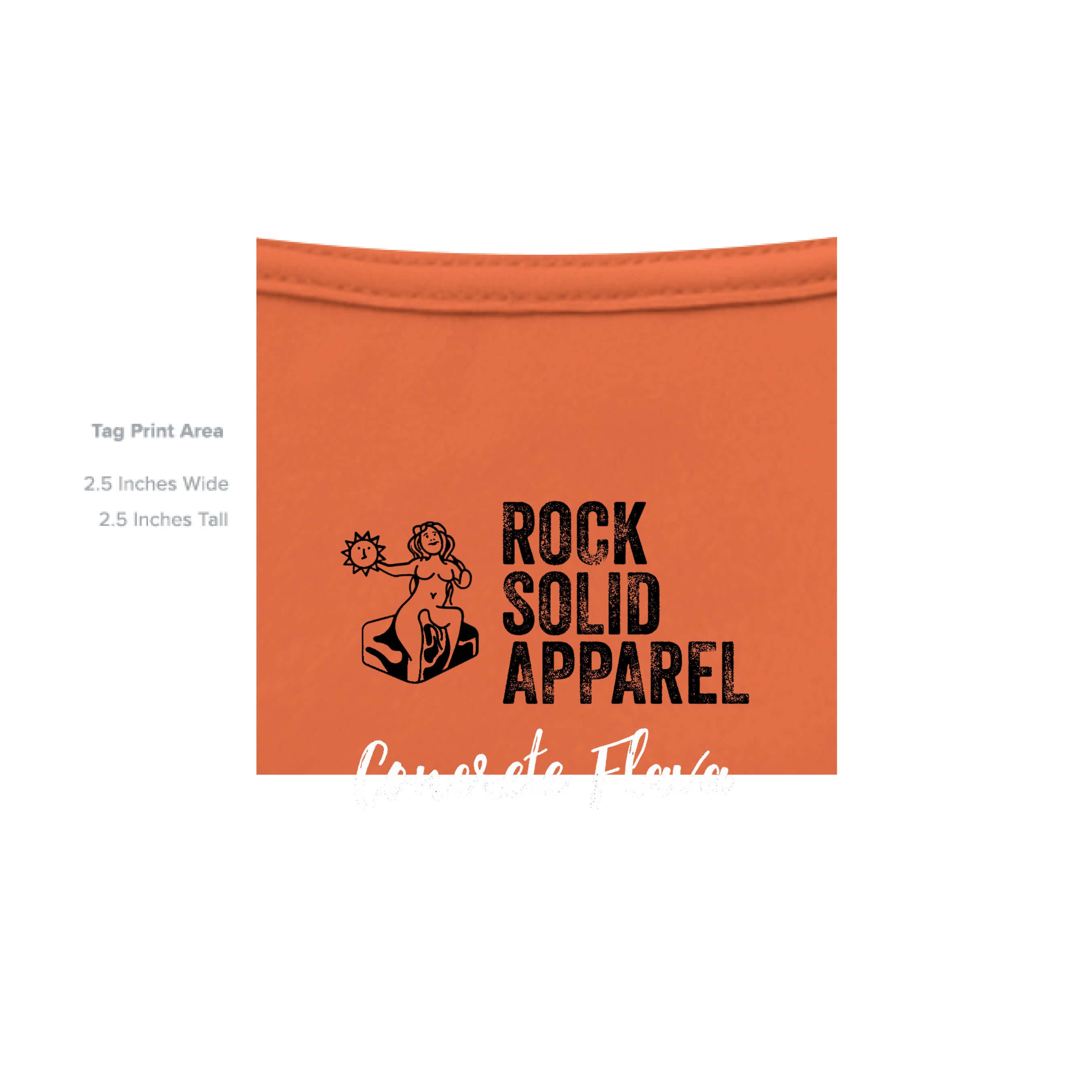 Solid Orange Triblend - INSIDE_TAG_LINE