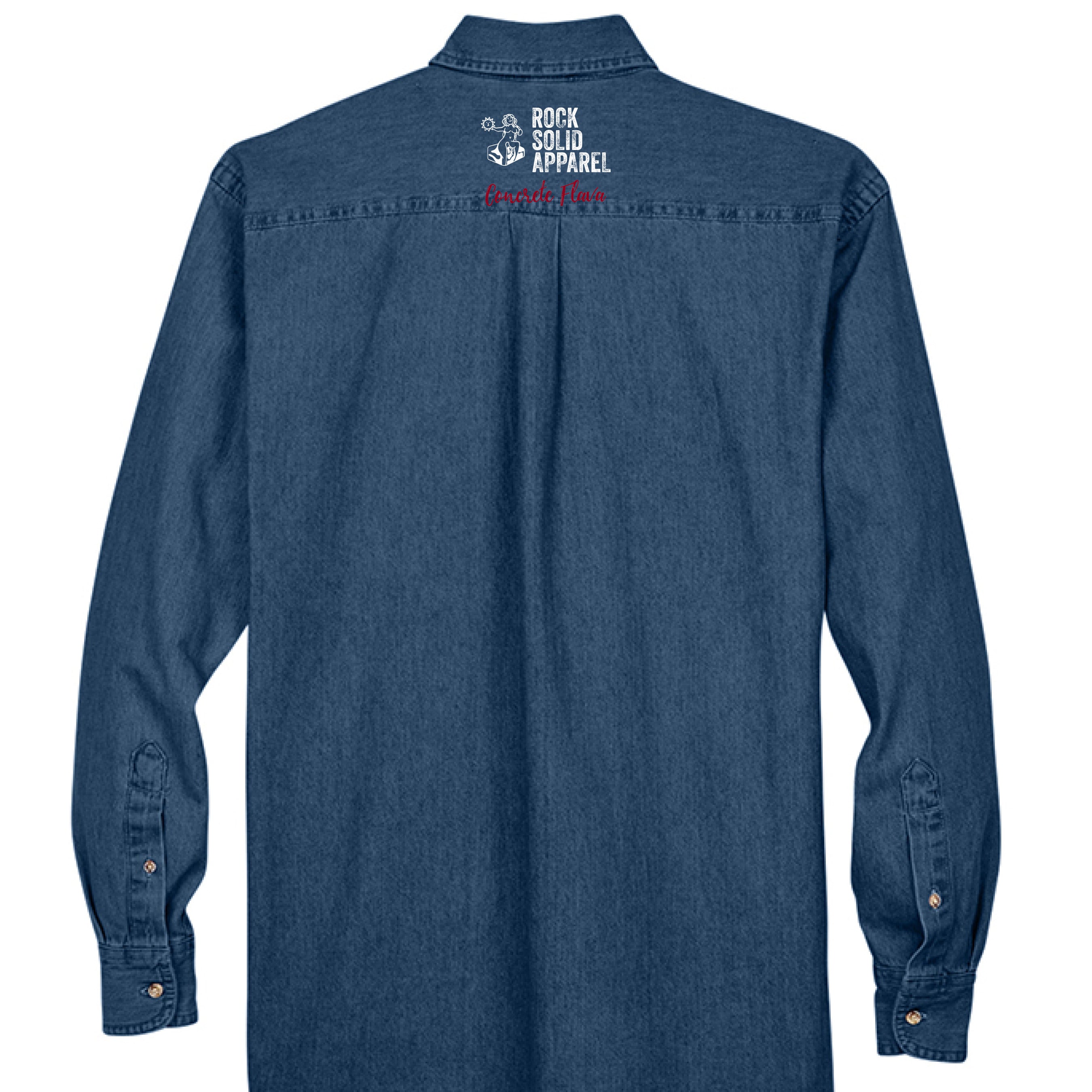DARK DENIM - BACK
