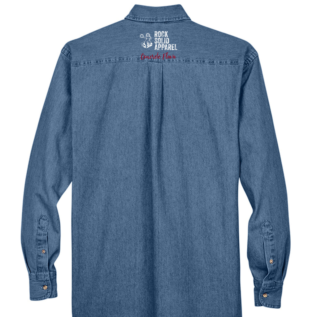 LIGHT DENIM - BACK