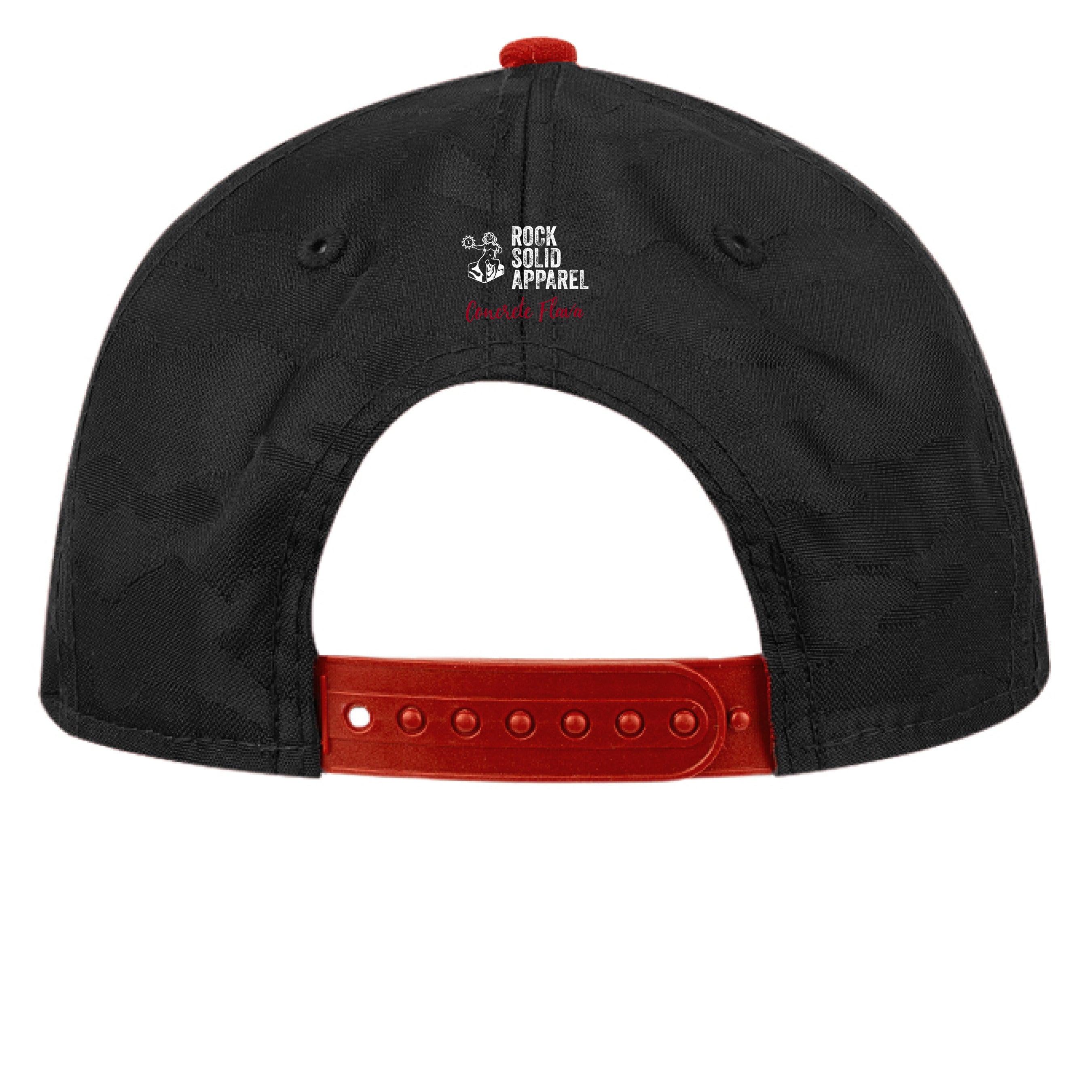 Scarlet/Blk Ca - BACK