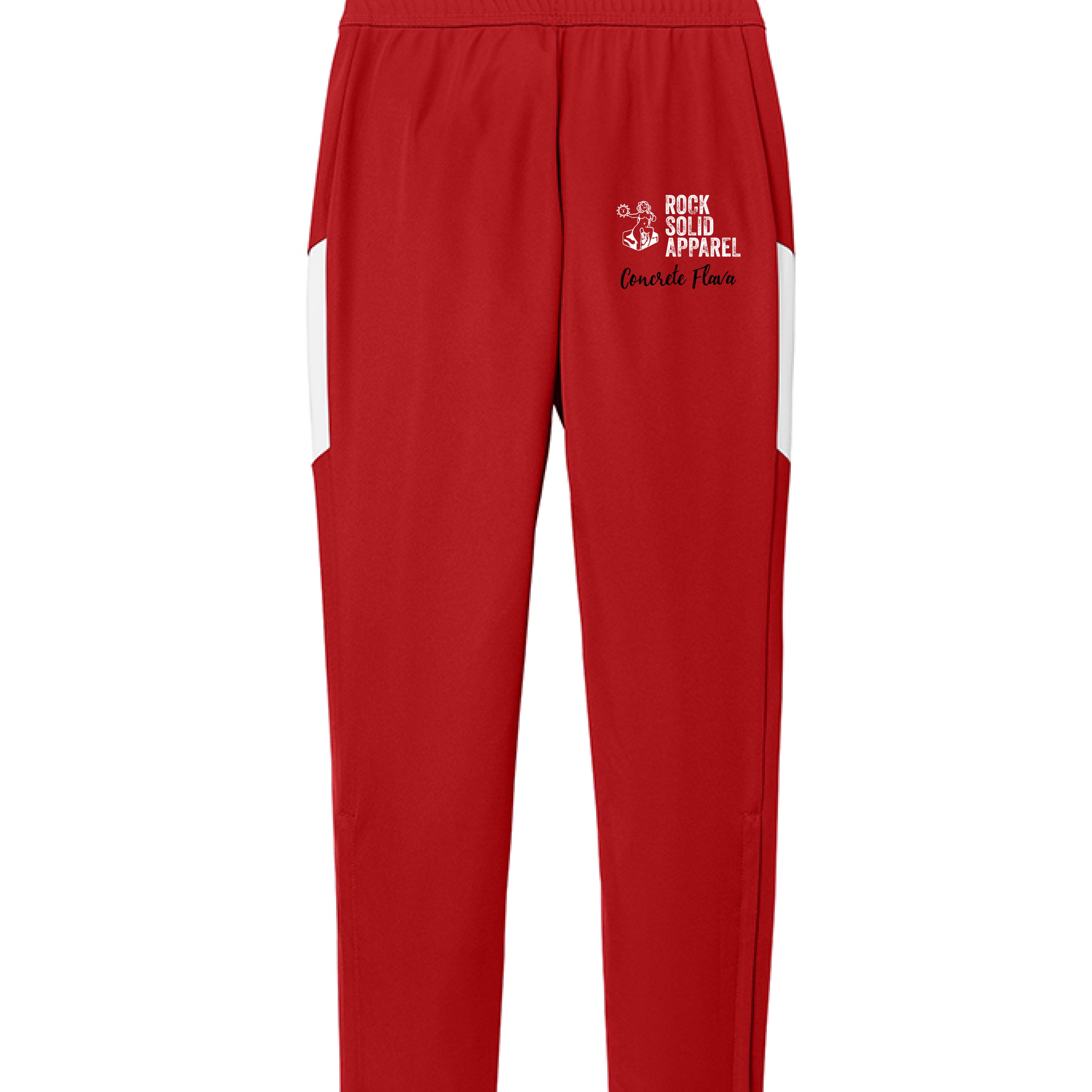 Deep Red/ White - BACK