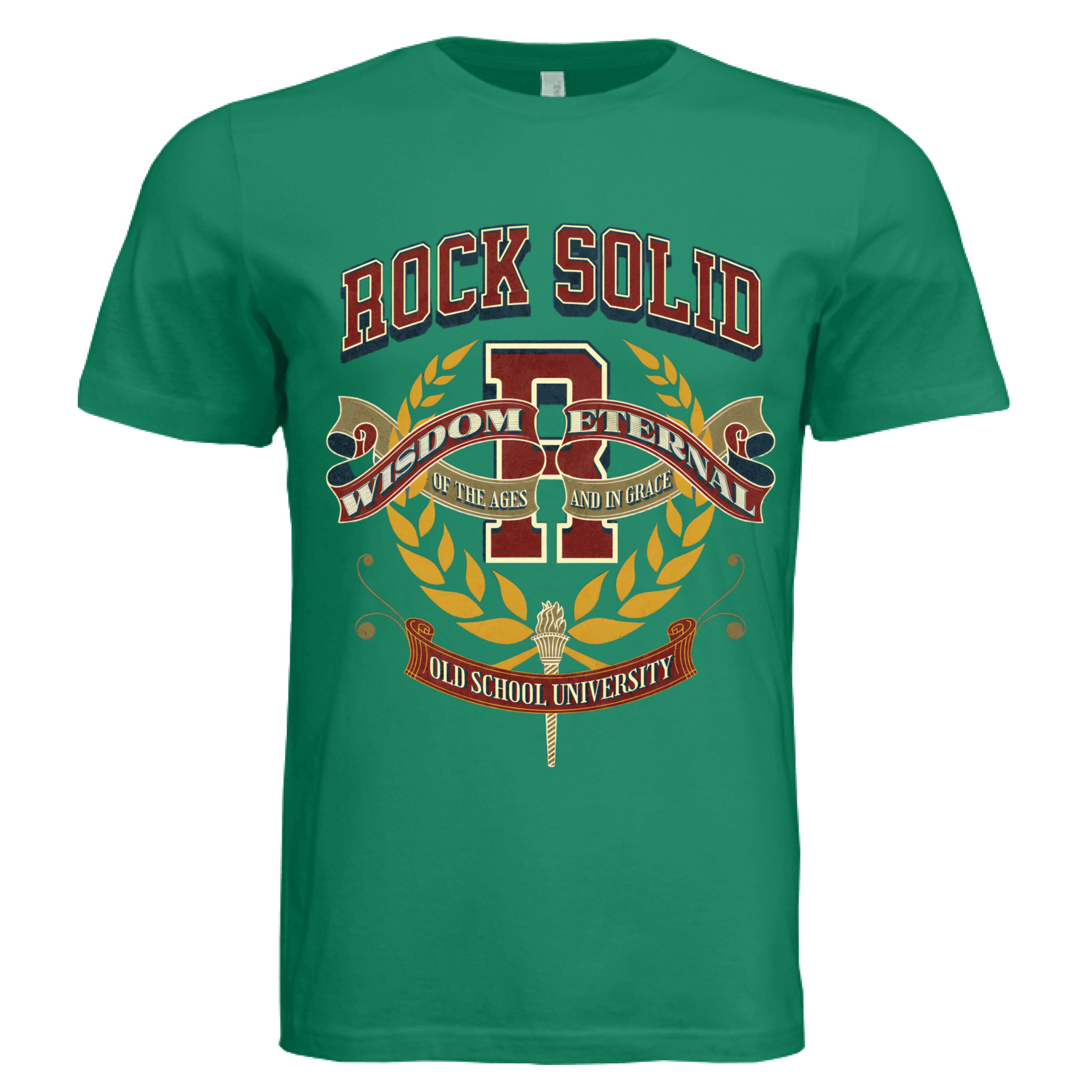 Solid Kelly Triblend - FRONT