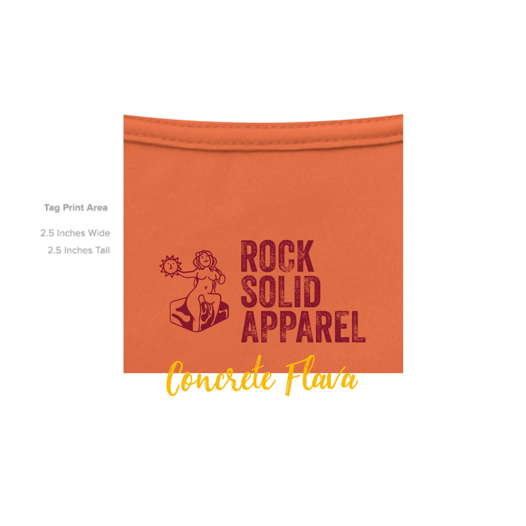 Solid Orange Triblend - INSIDE_TAG_LINE