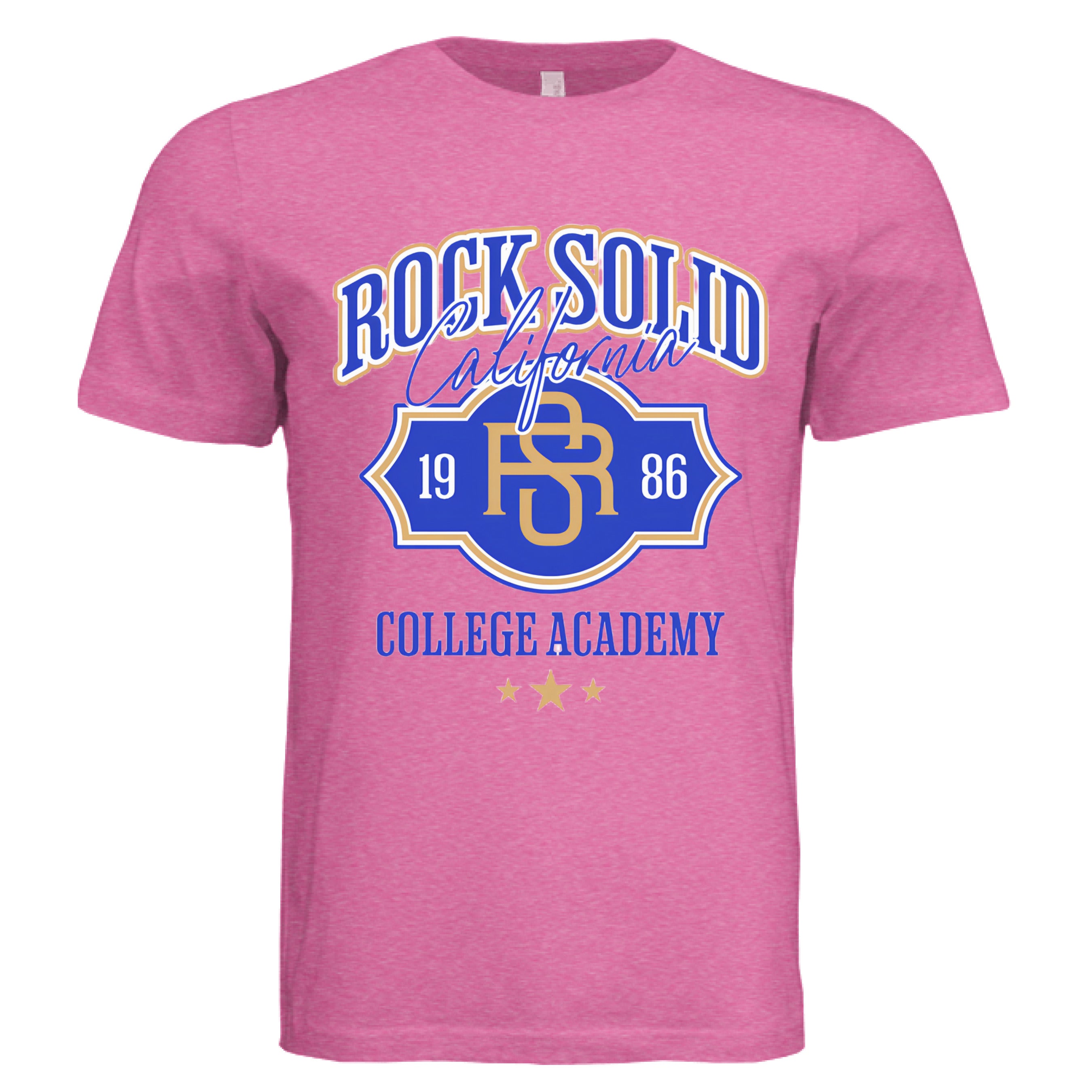 Charity Pink Triblend - FRONT