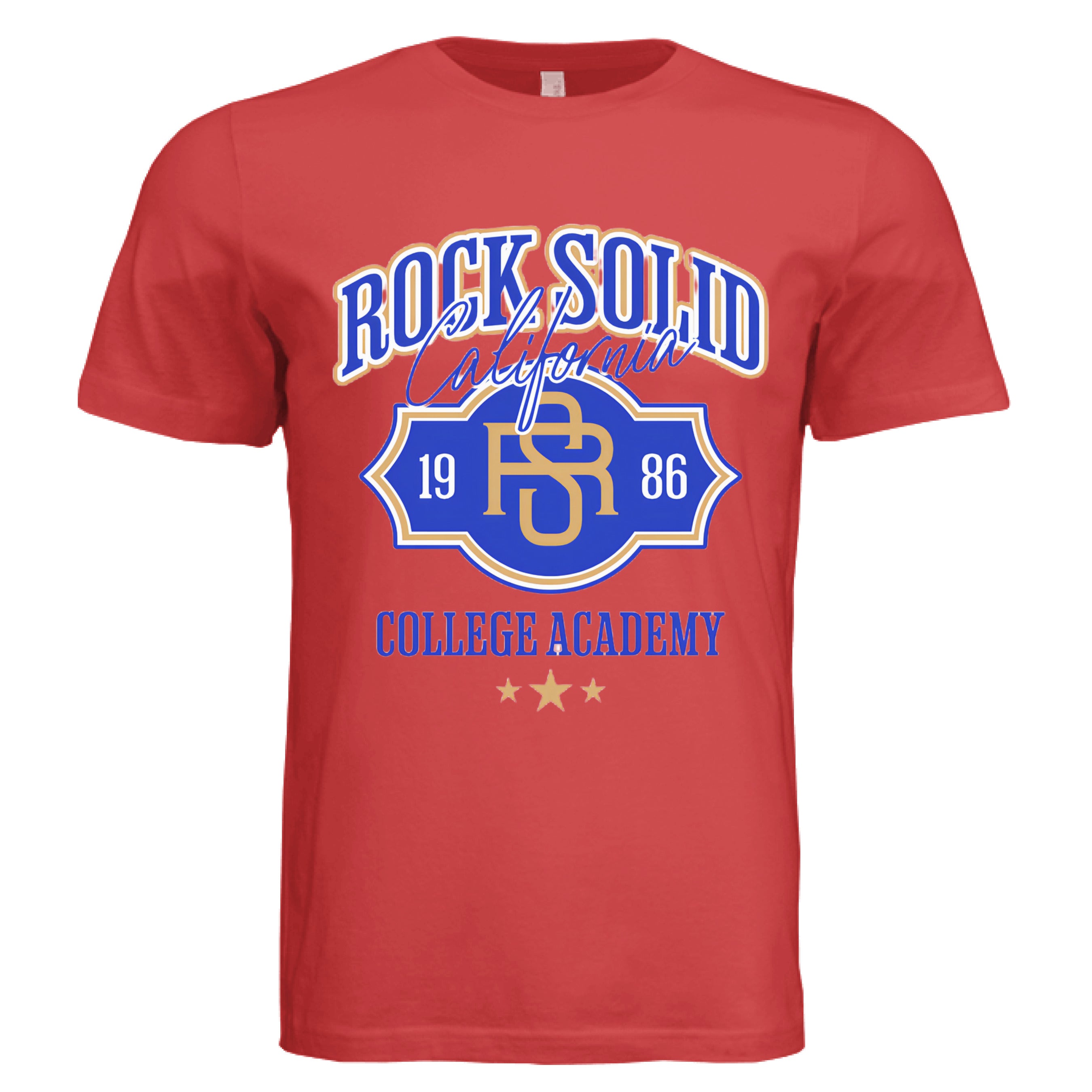SOLID RED TRIBLN - FRONT