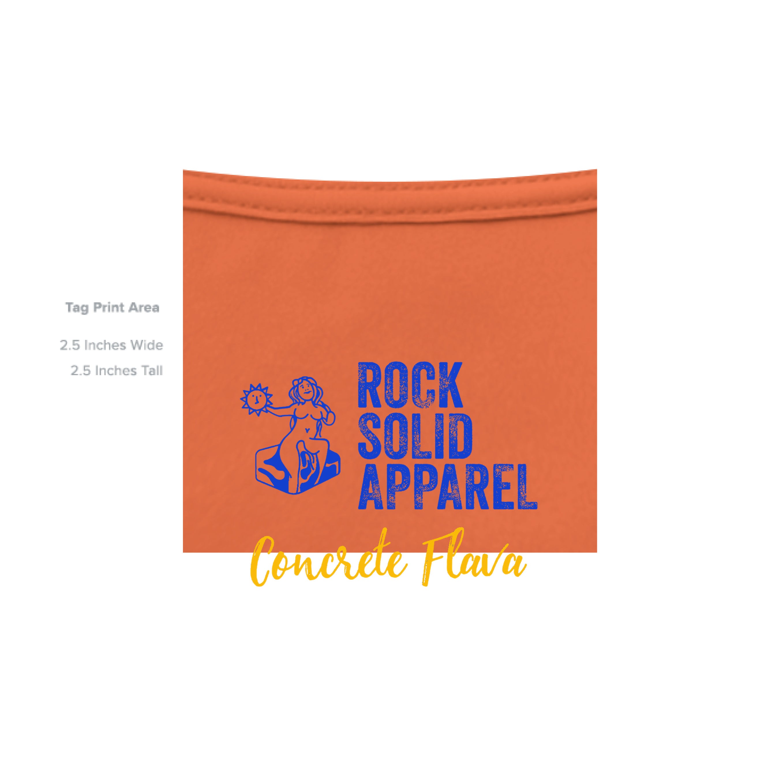 Solid Orange Triblend - INSIDE_TAG_LINE