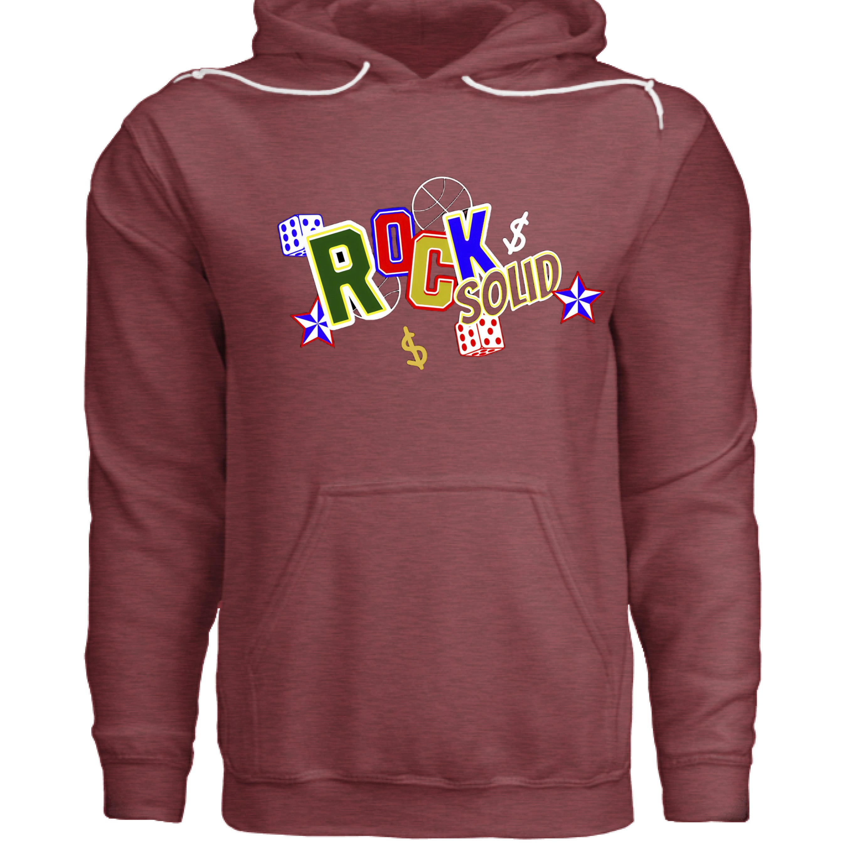 HEATHER MAROON - FRONT