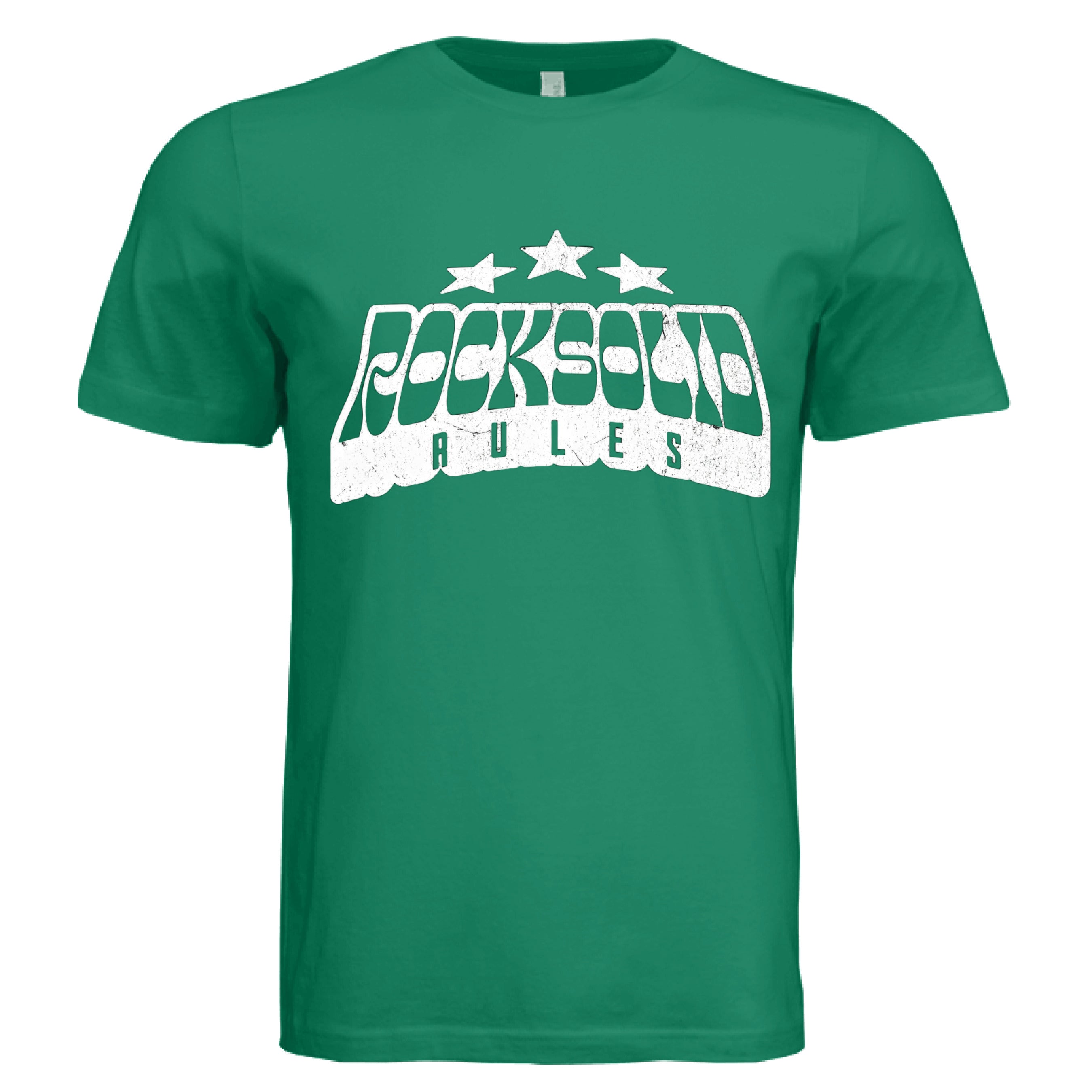 Solid Kelly Triblend - FRONT