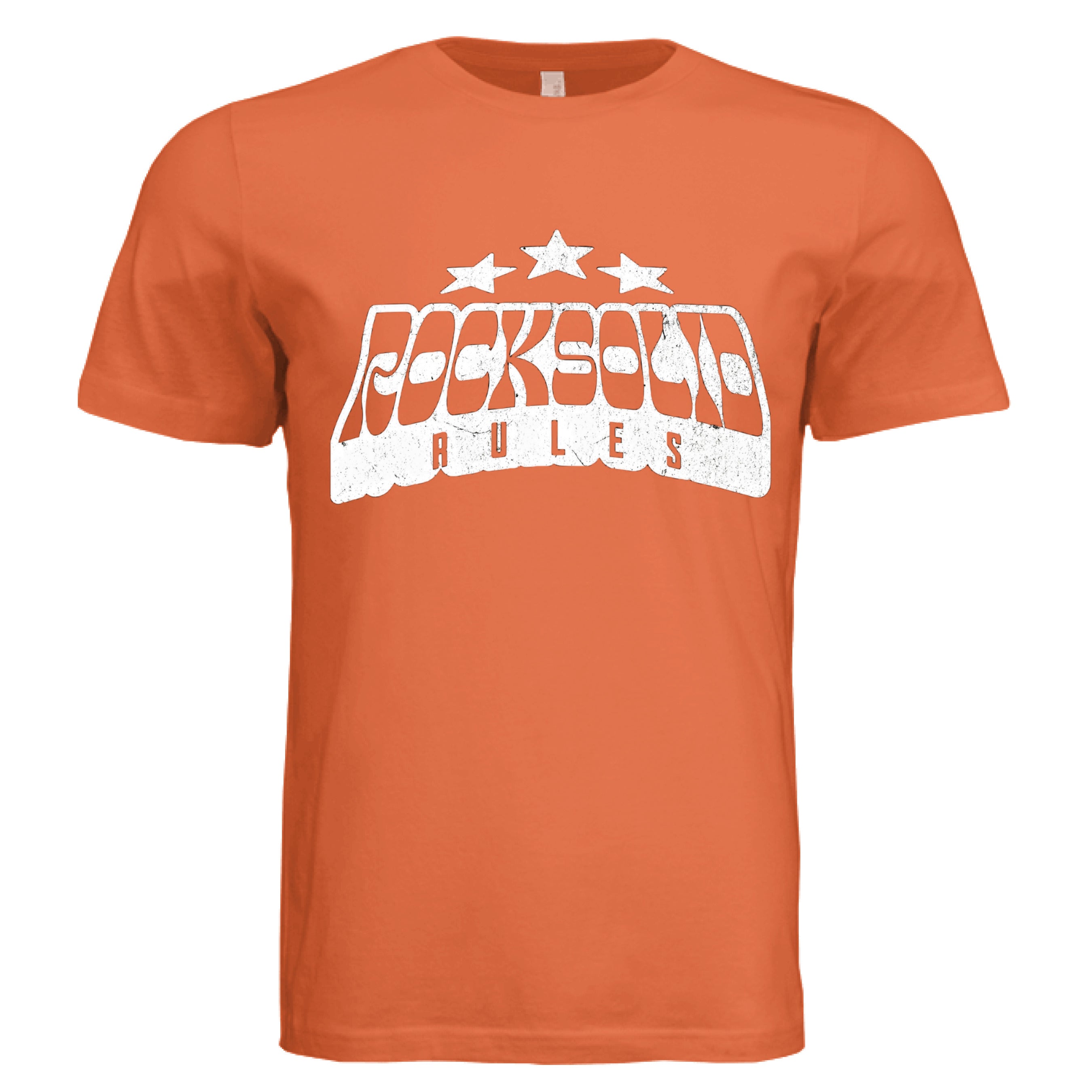 Solid Orange Triblend - FRONT