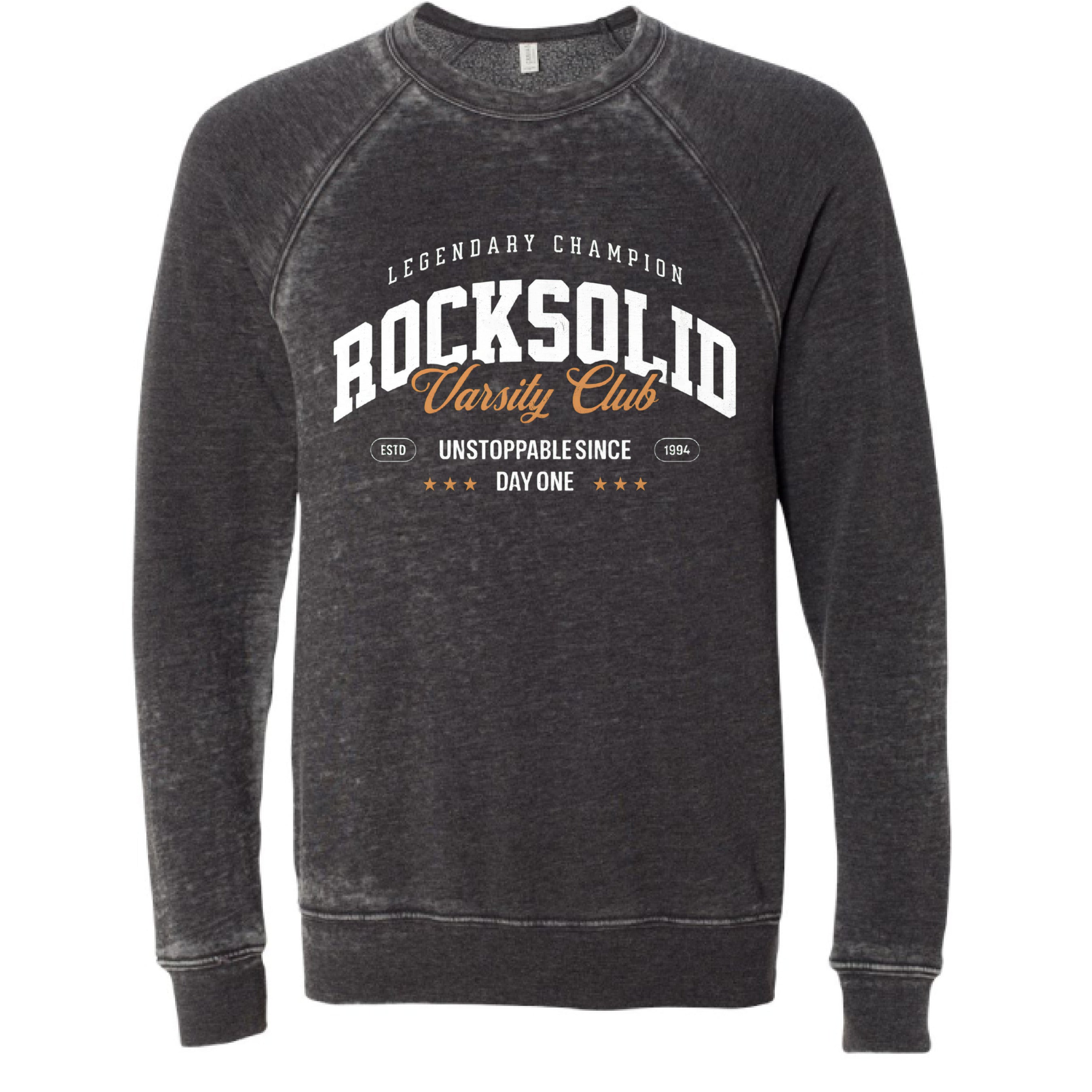 GREY ACID FLEECE - FRONT