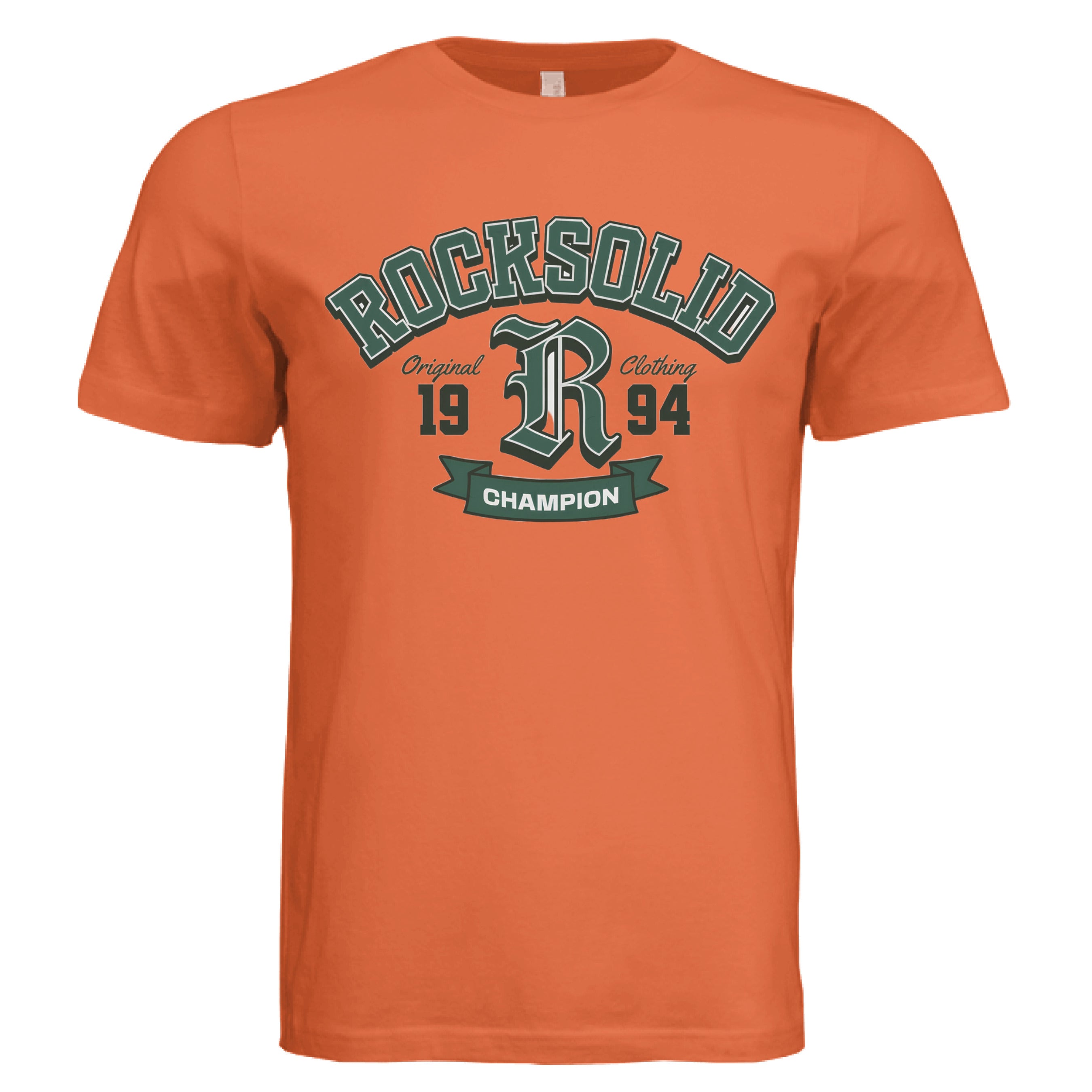 Solid Orange Triblend - FRONT