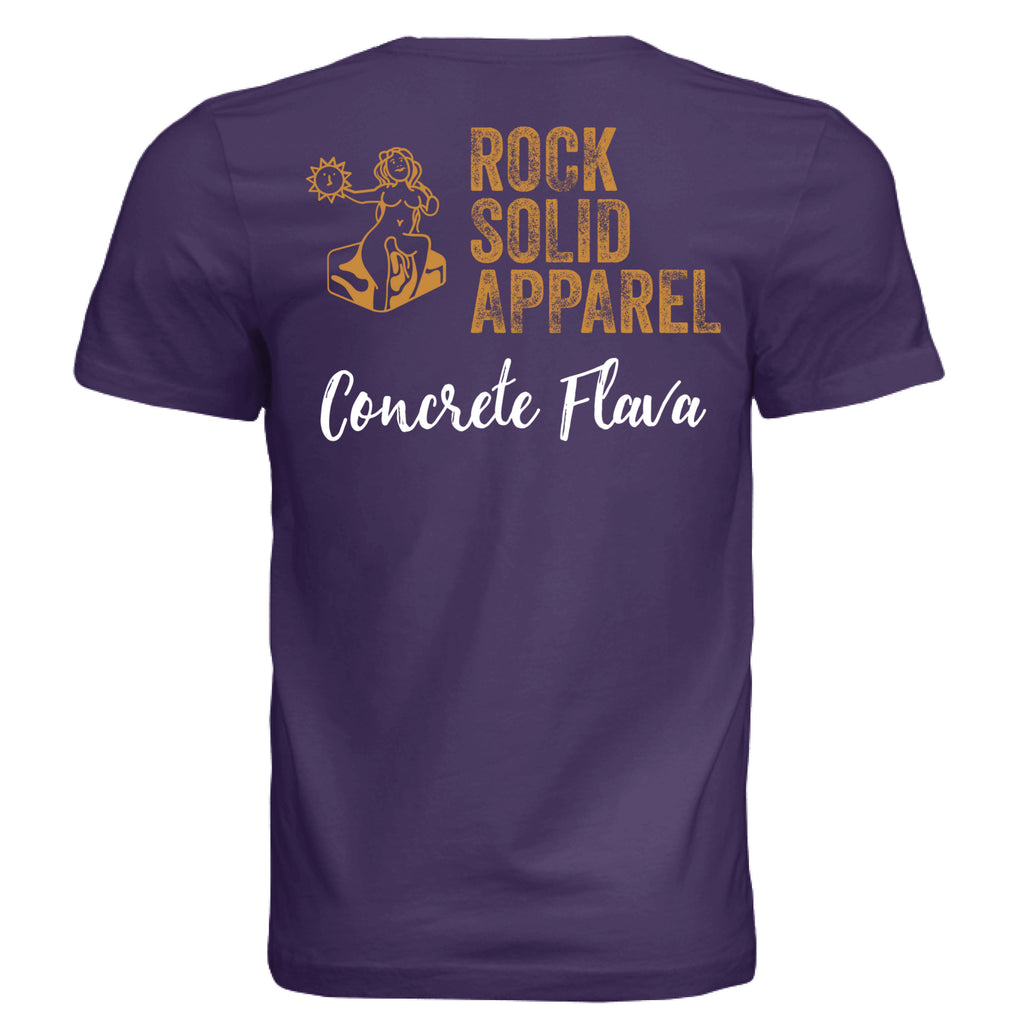 Solid Team Purple Triblend - BACK