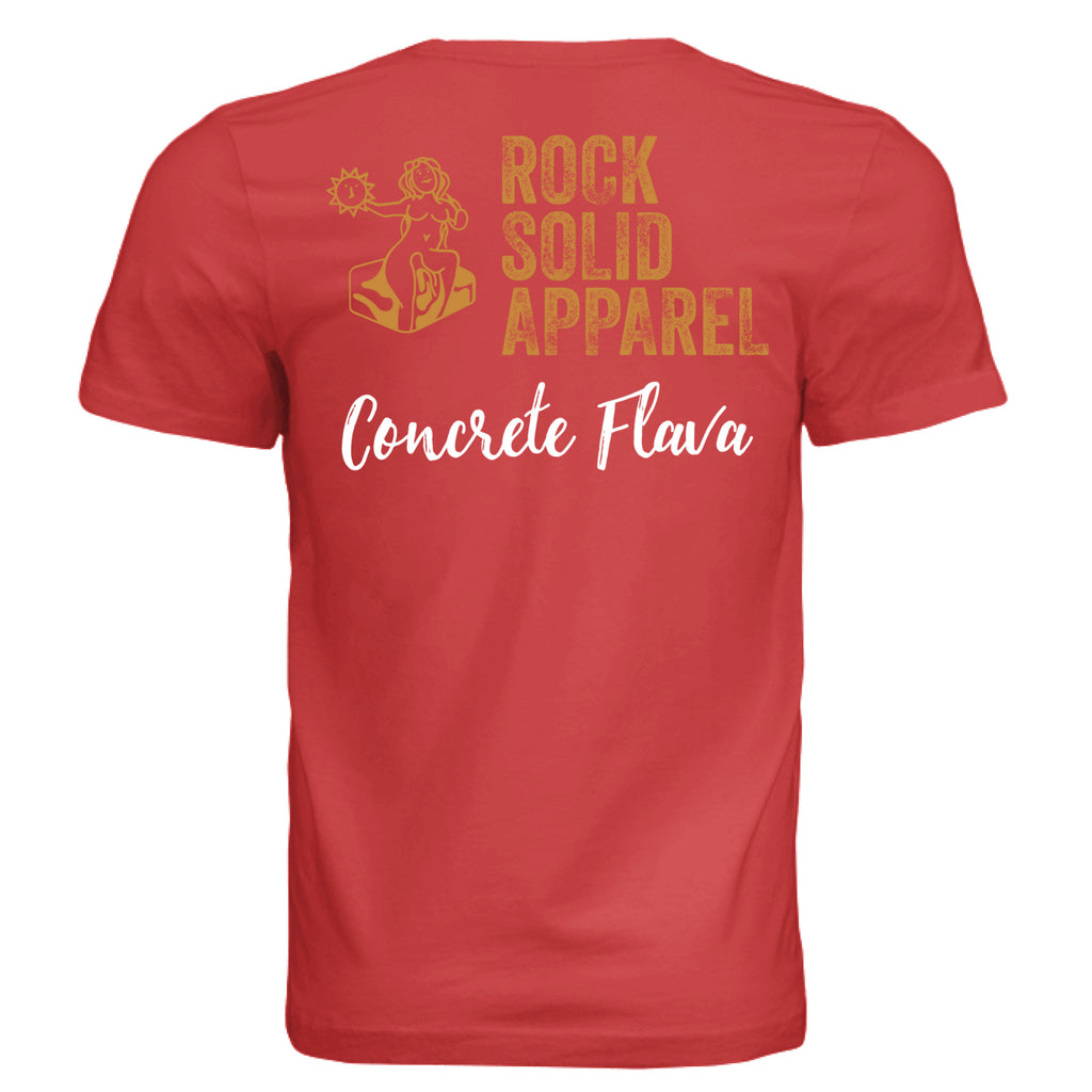 SOLID RED TRIBLN - BACK