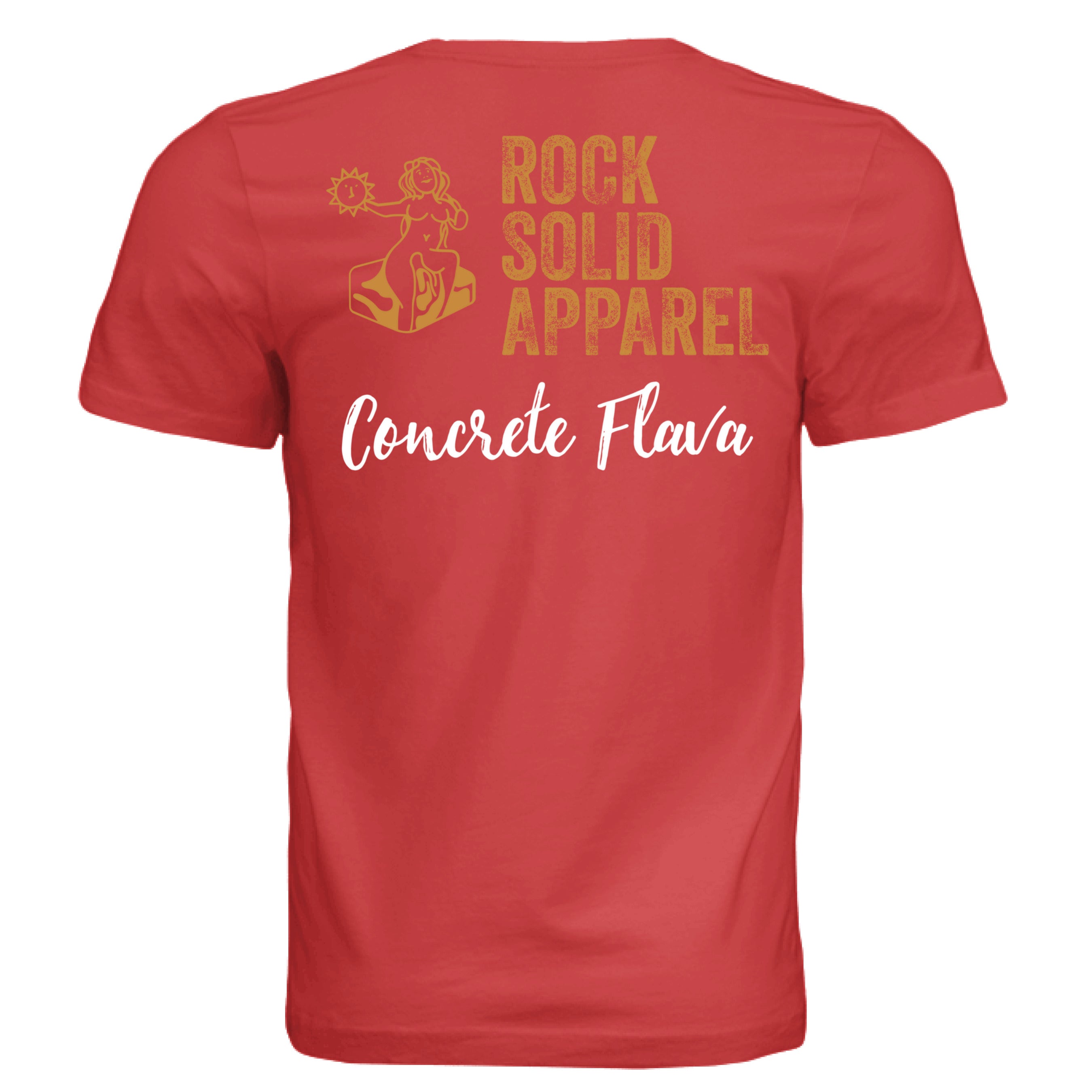 SOLID RED TRIBLN - BACK