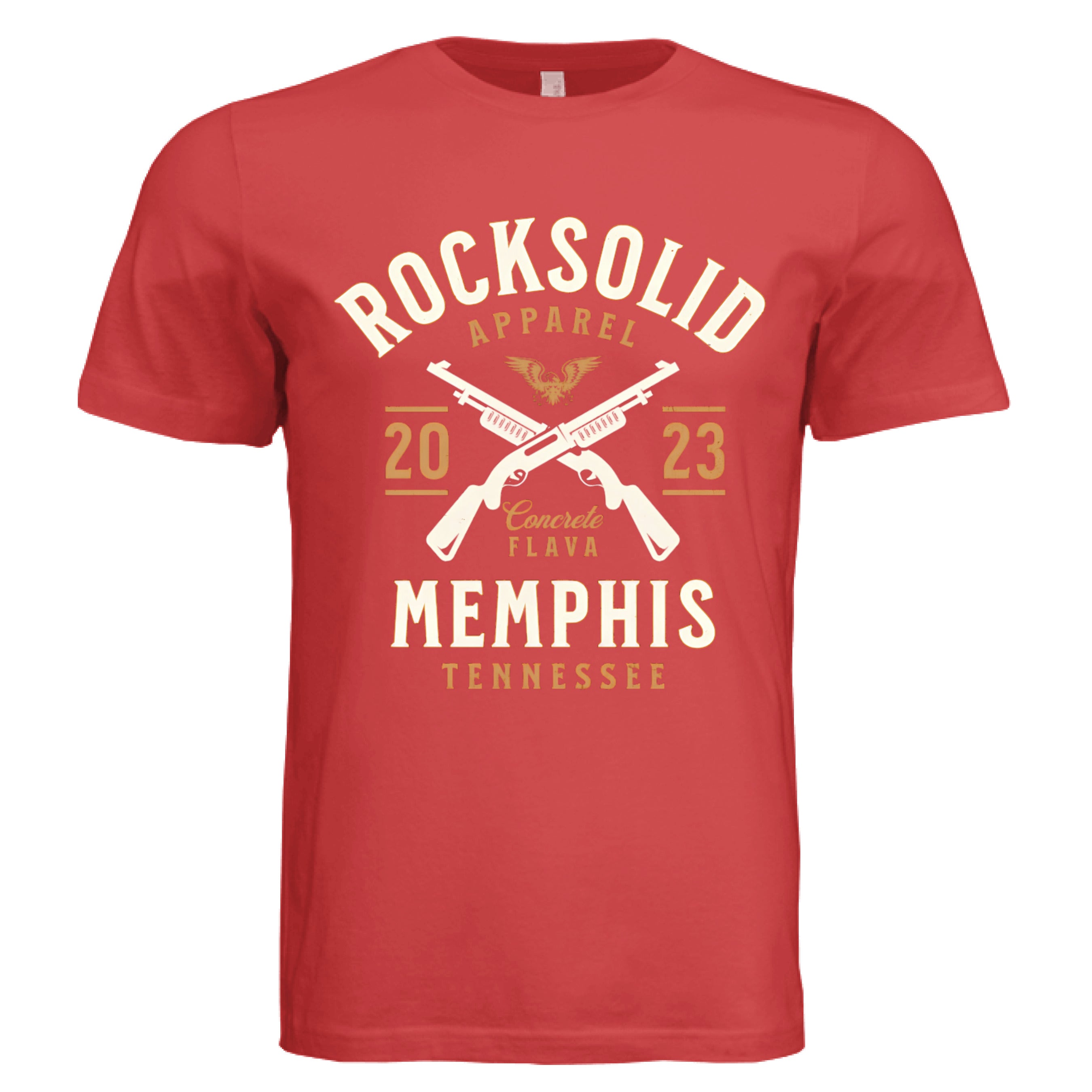 SOLID RED TRIBLN - FRONT