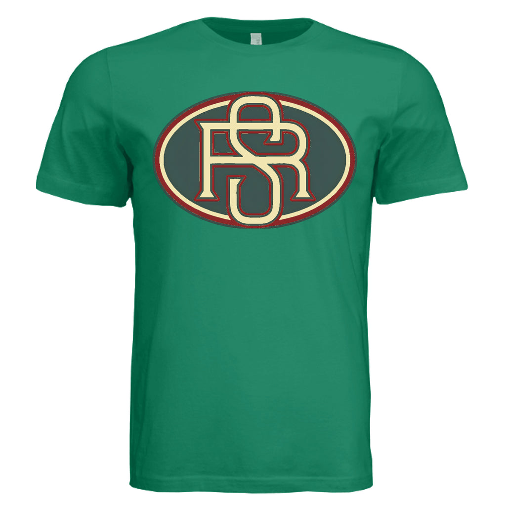 Solid Kelly Triblend - FRONT