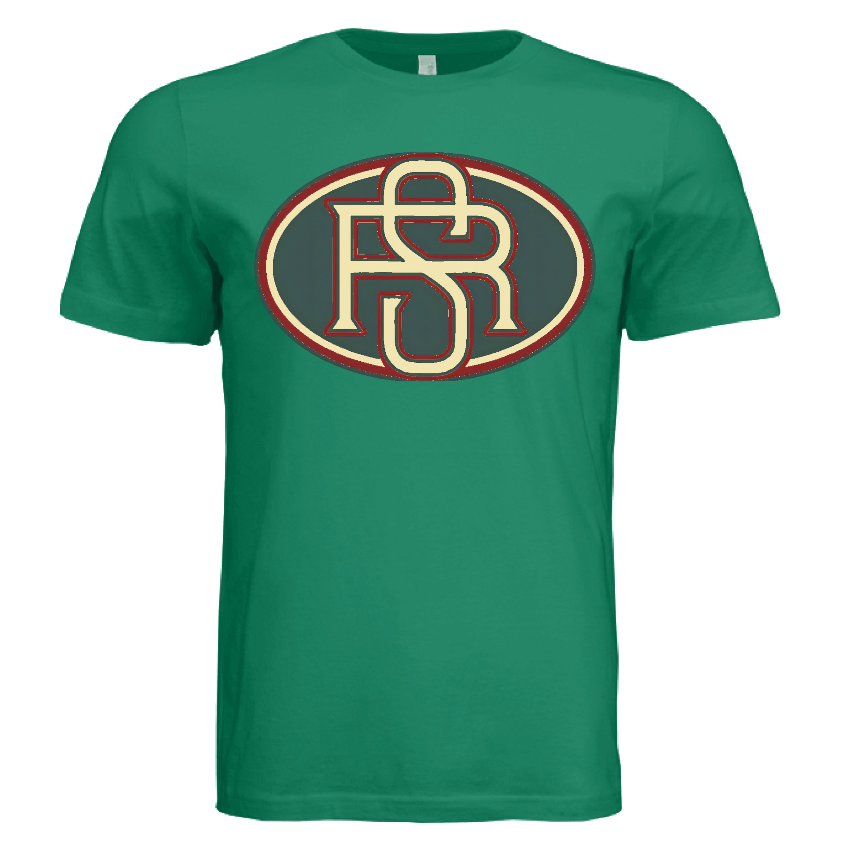 Solid Kelly Triblend - FRONT