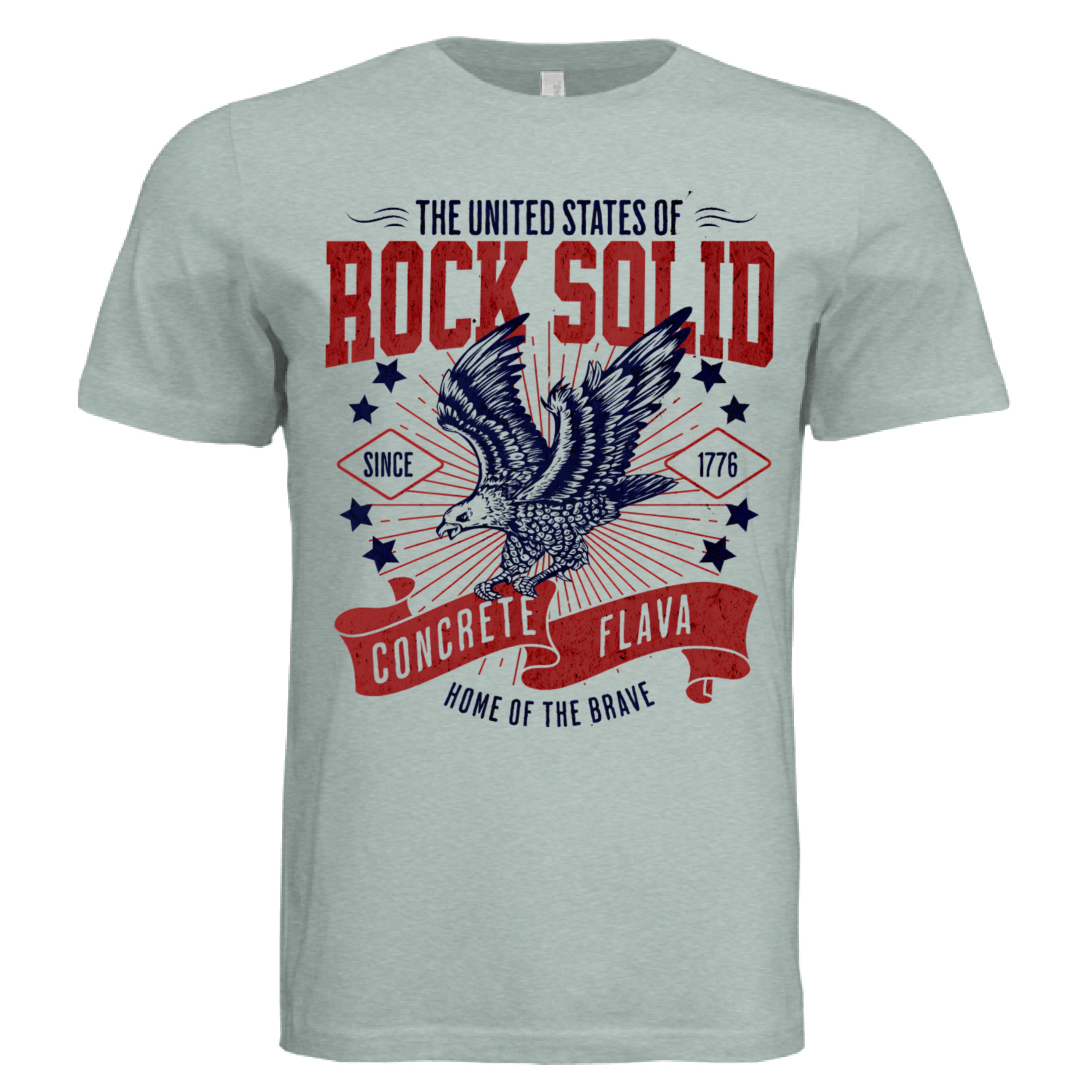 Dusty Blue Triblend - FRONT