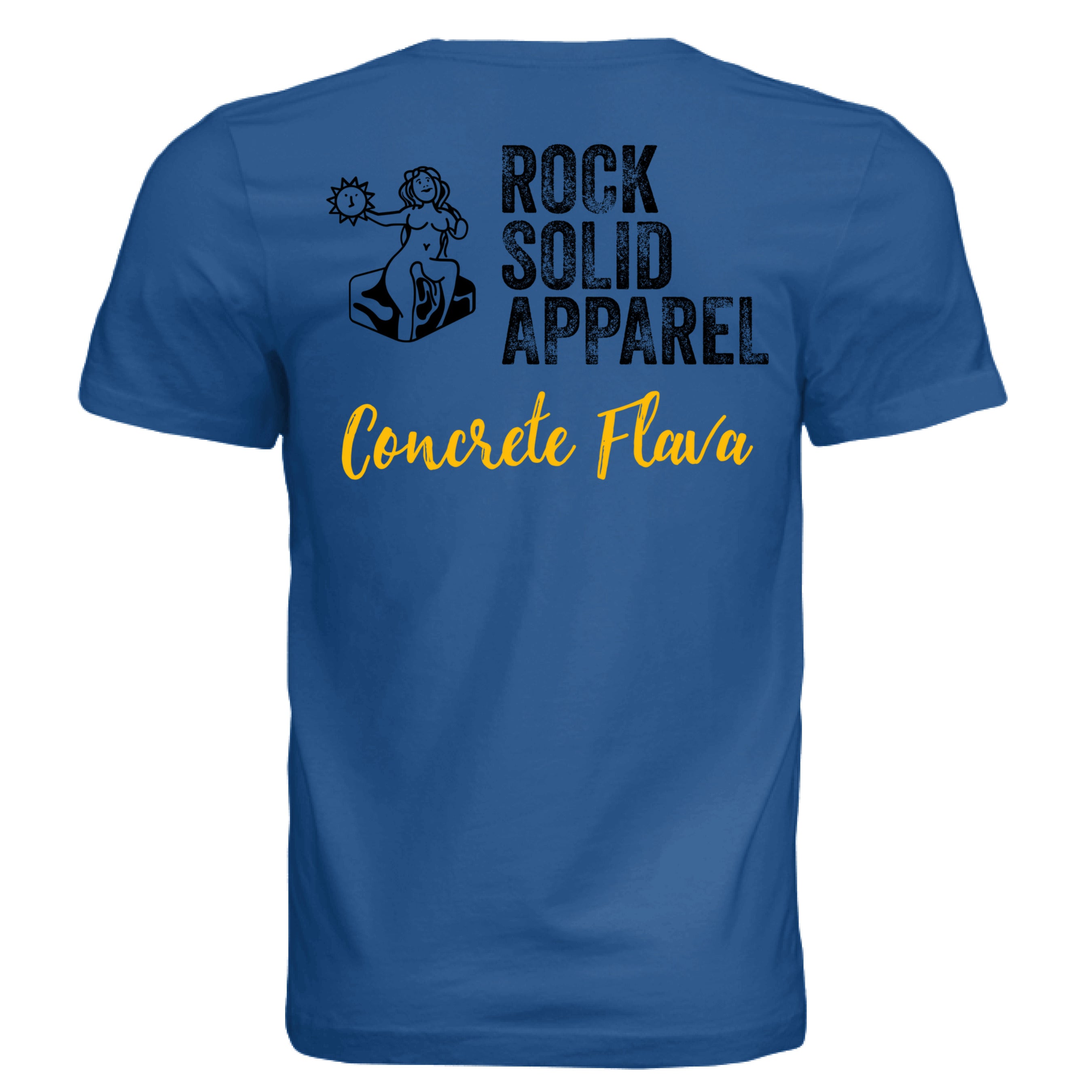 Solid True Royal Triblend - BACK