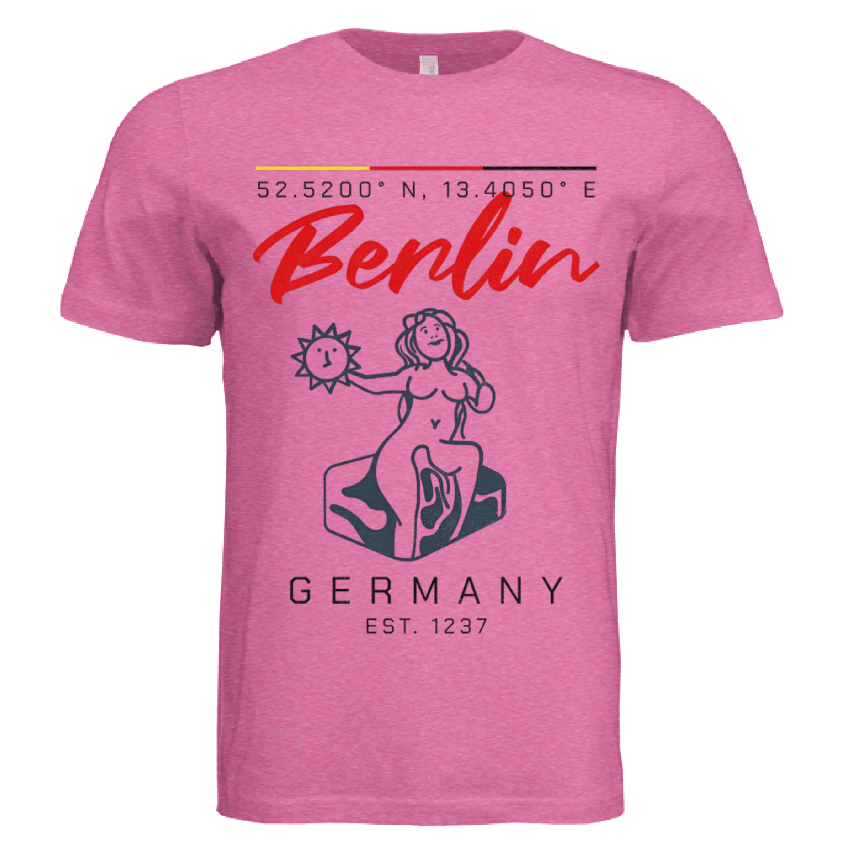 Charity Pink Triblend - FRONT