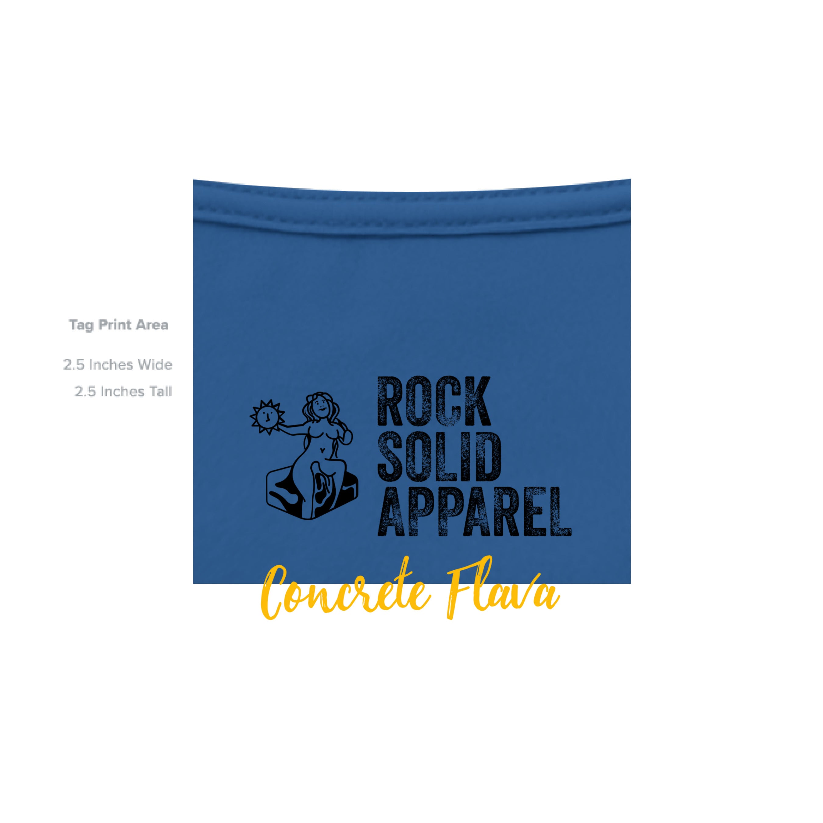 Solid True Royal Triblend - INSIDE_TAG_LINE