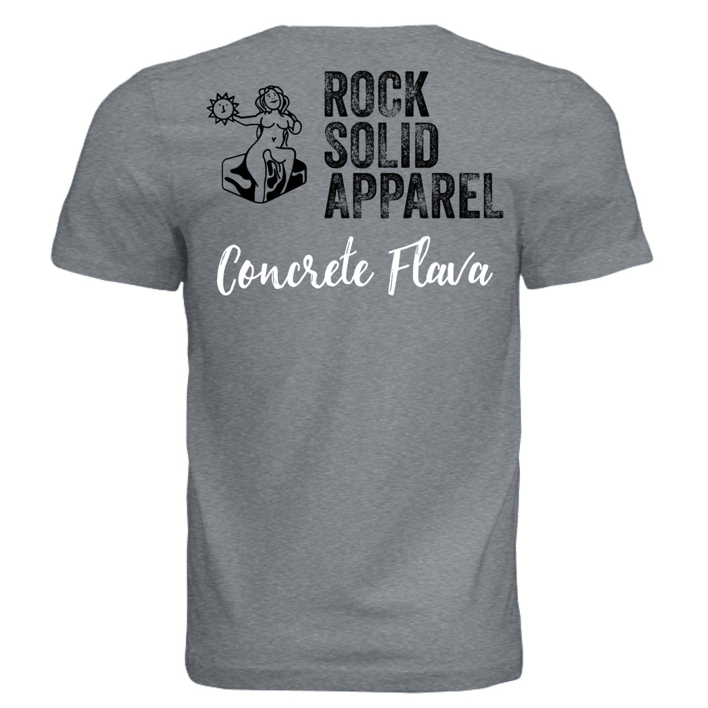 Solid Slate Triblend - BACK