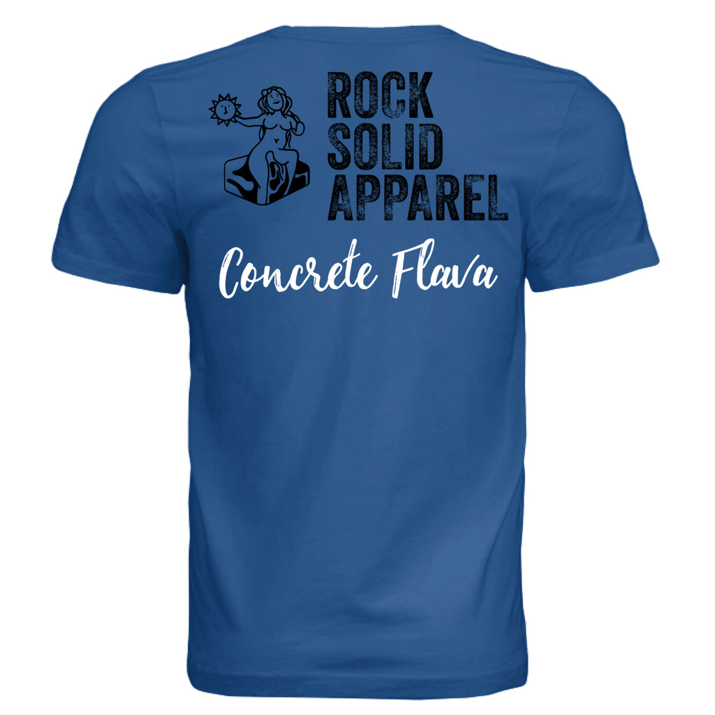 Solid True Royal Triblend - BACK