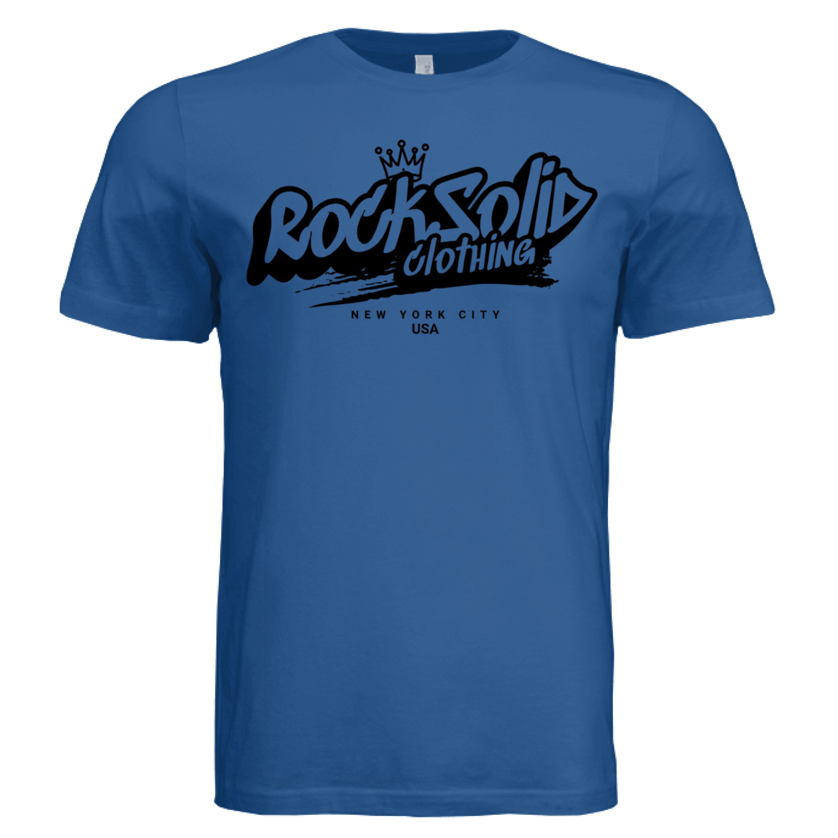 Solid True Royal Triblend - FRONT