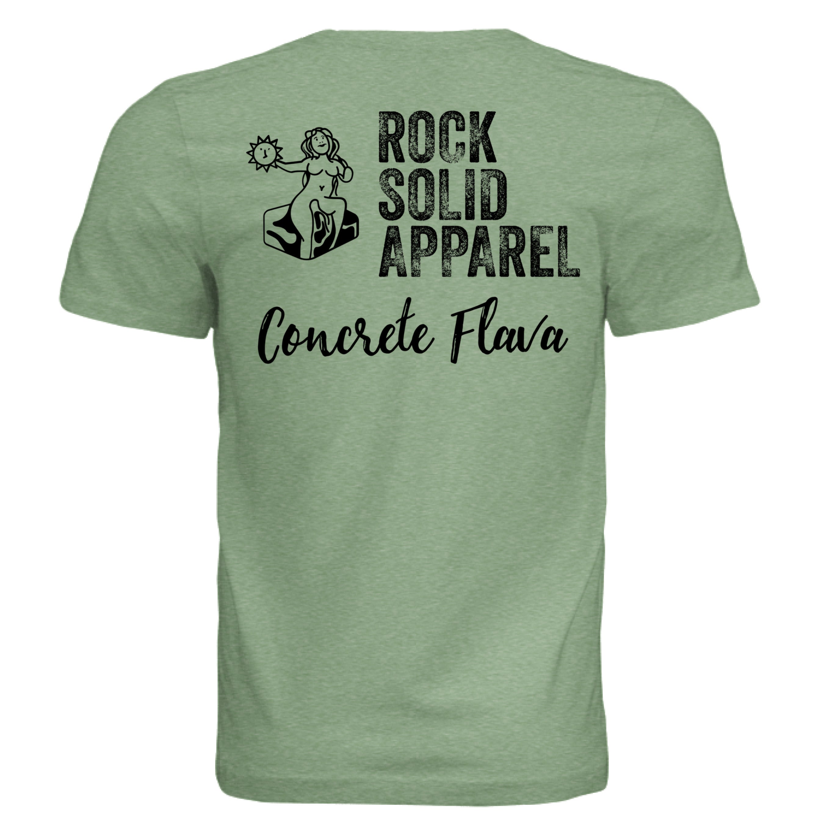 GREEN TRIBLEND - BACK