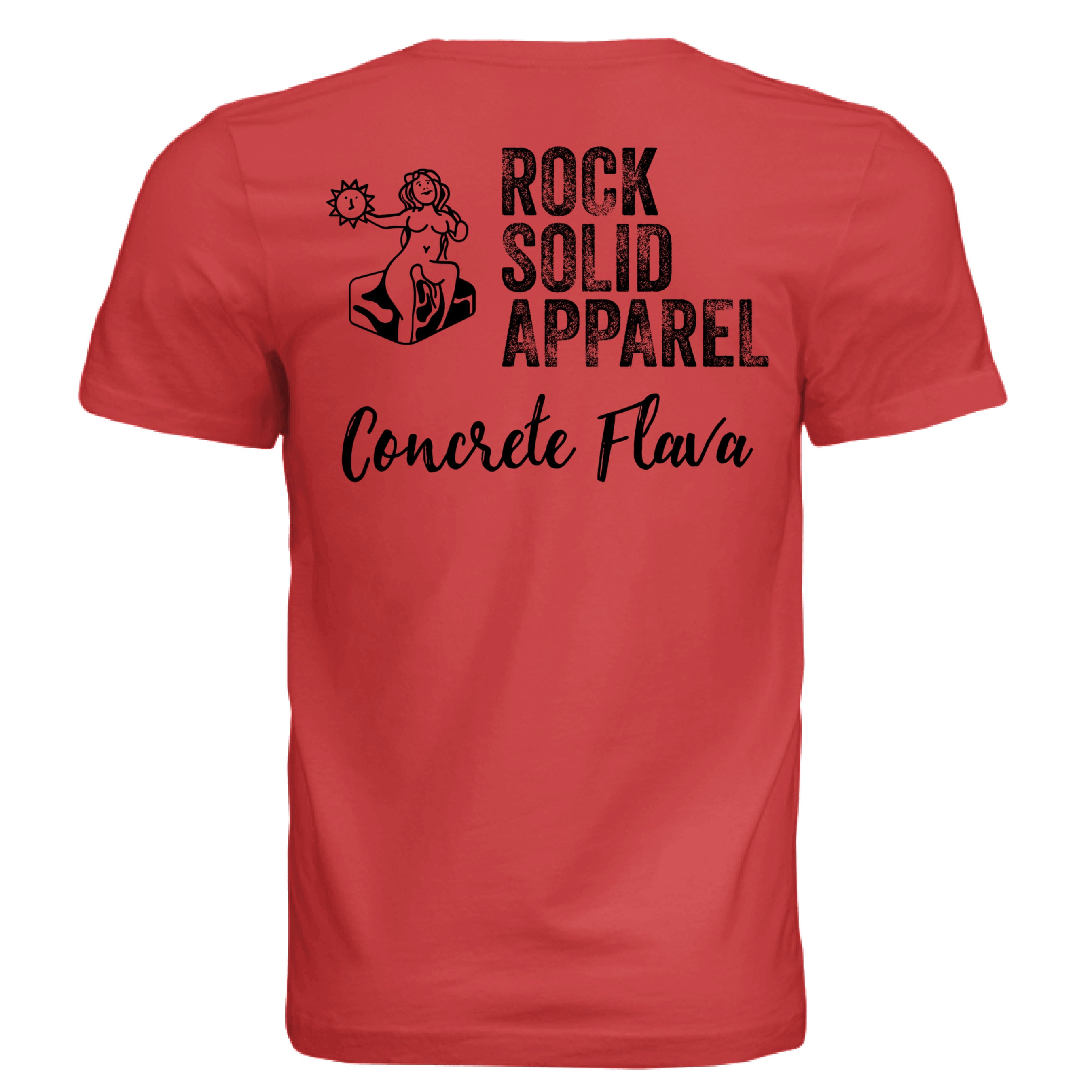 SOLID RED TRIBLN - BACK