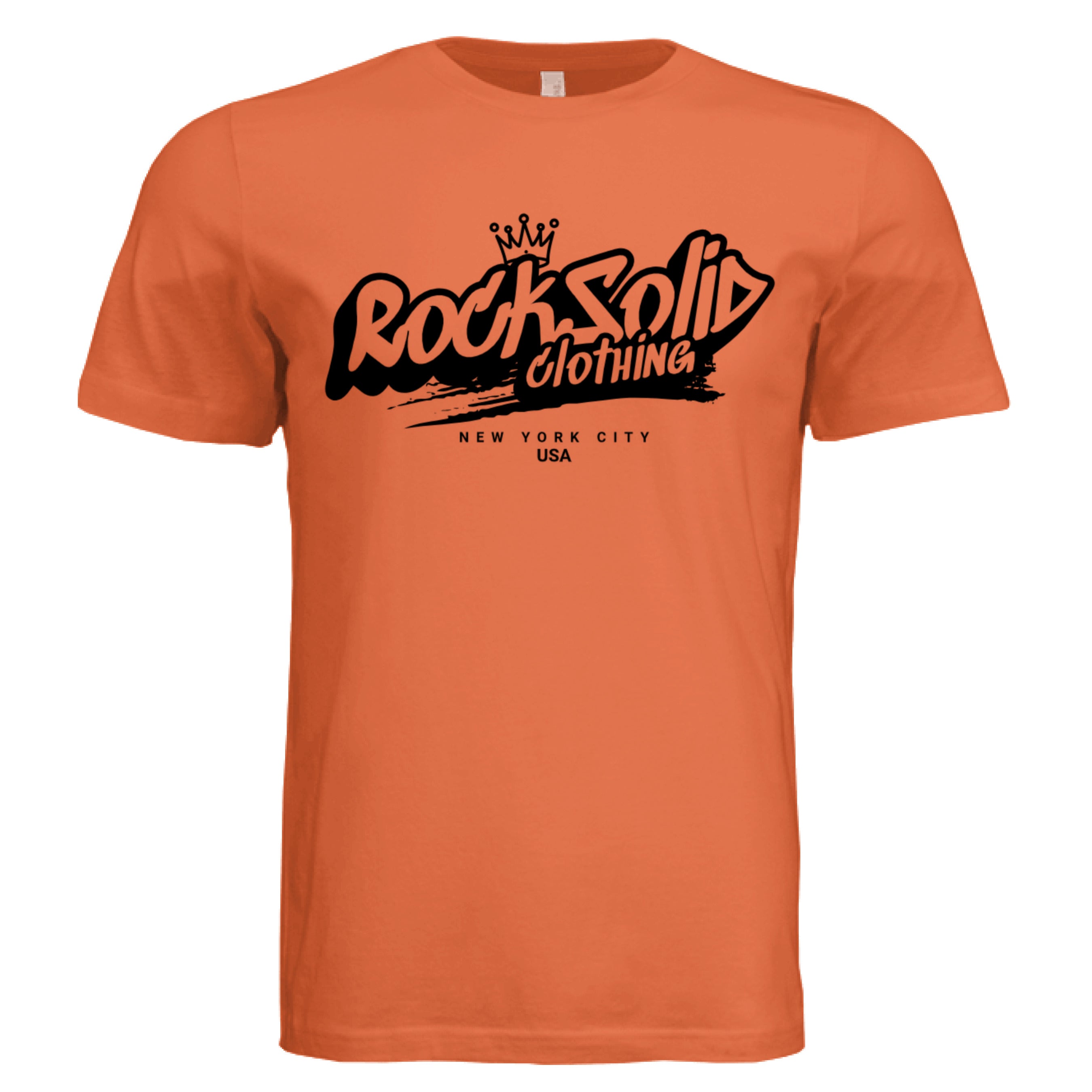 Solid Orange Triblend - FRONT