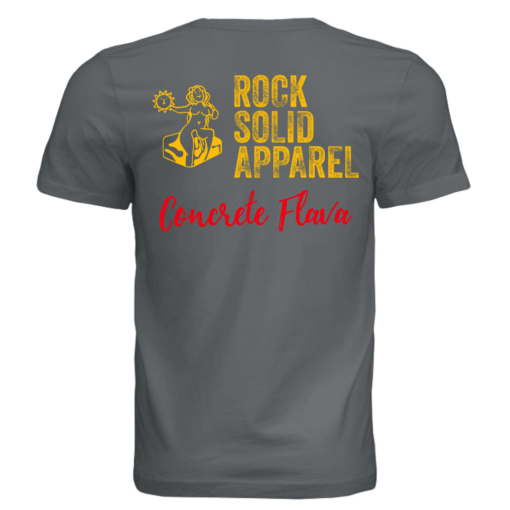 Solid Asphalt Triblend - BACK