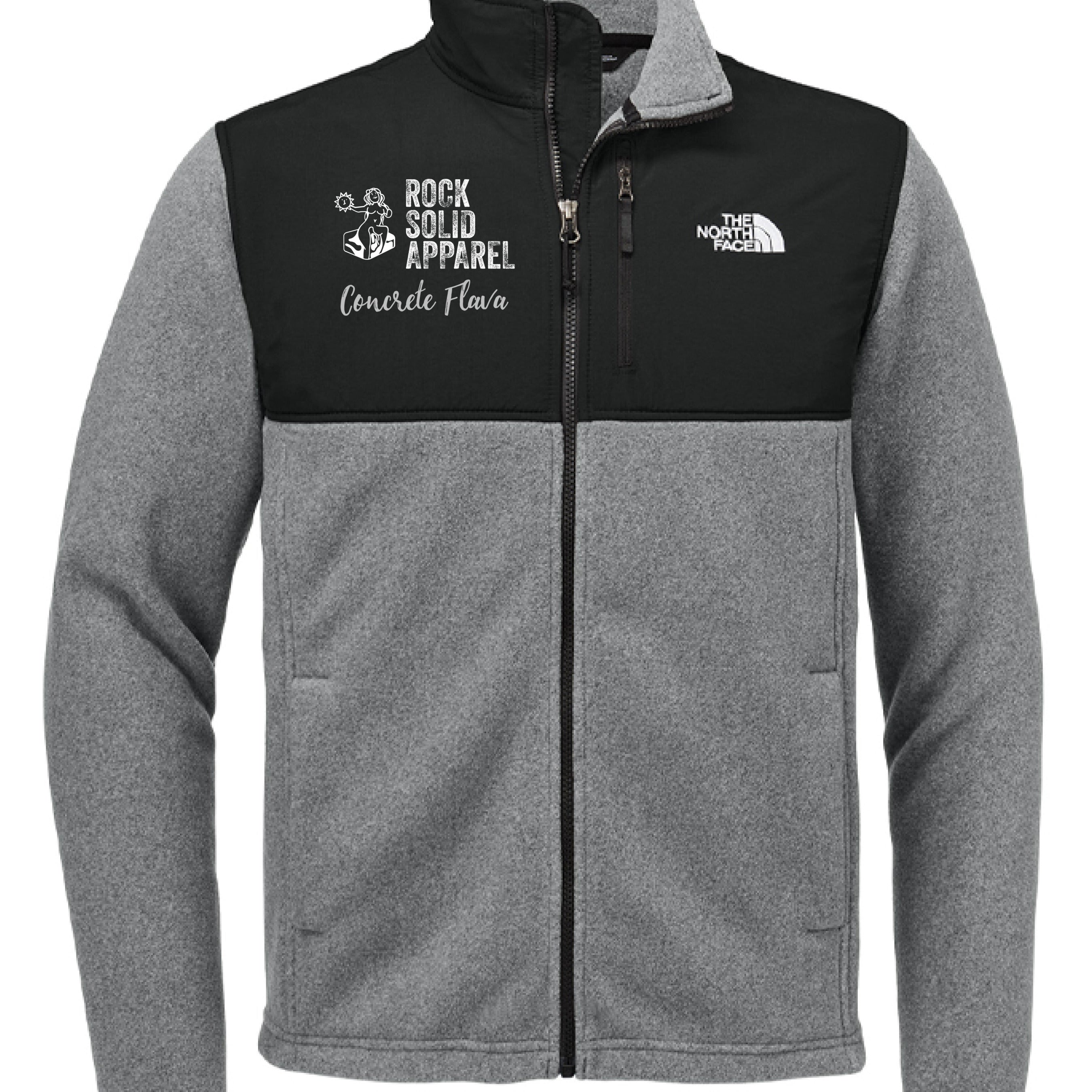 TNF Medium Grey Heather/ TNF Black - FRONT