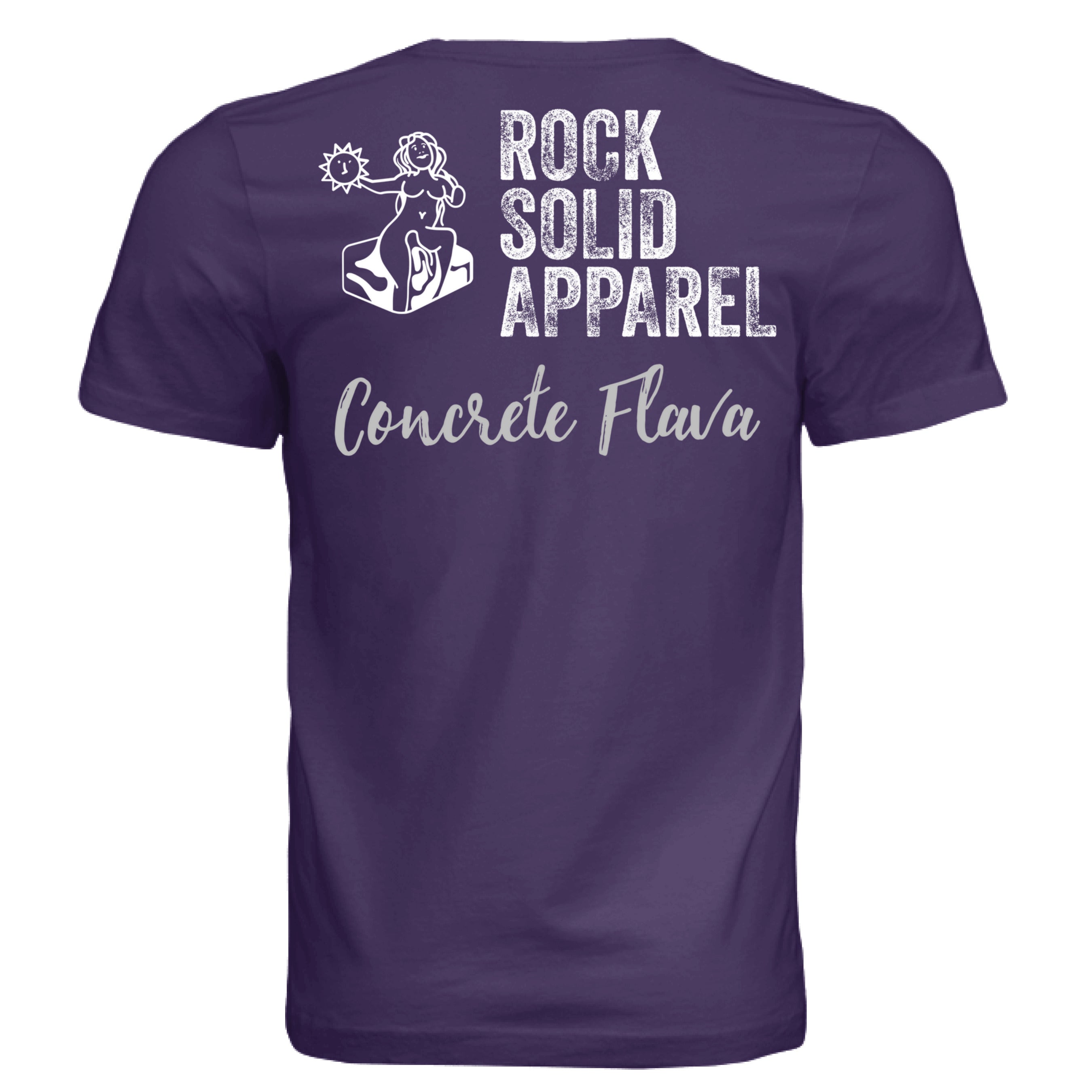 Solid Team Purple Triblend - BACK