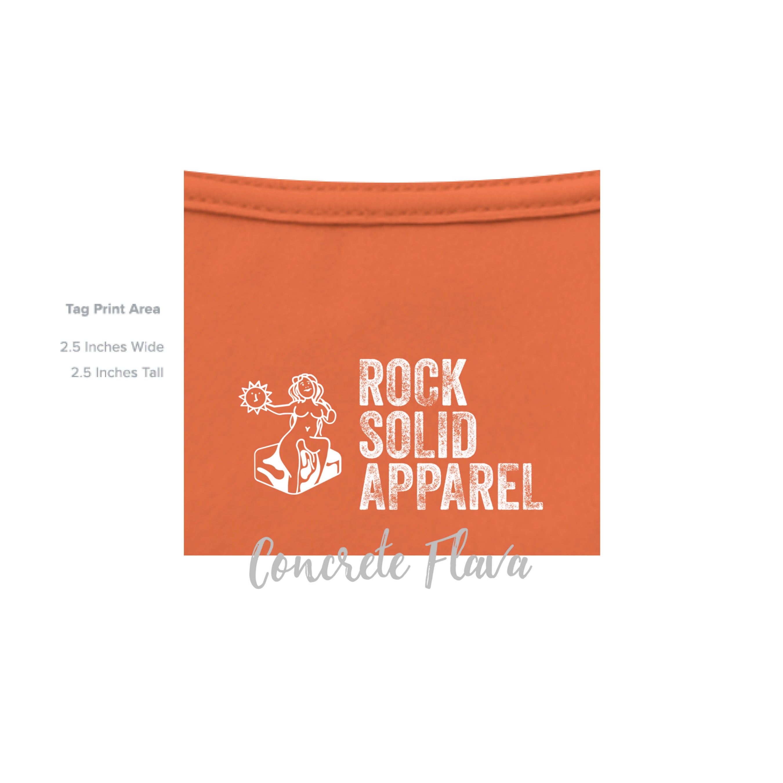 Solid Orange Triblend - INSIDE_TAG_LINE