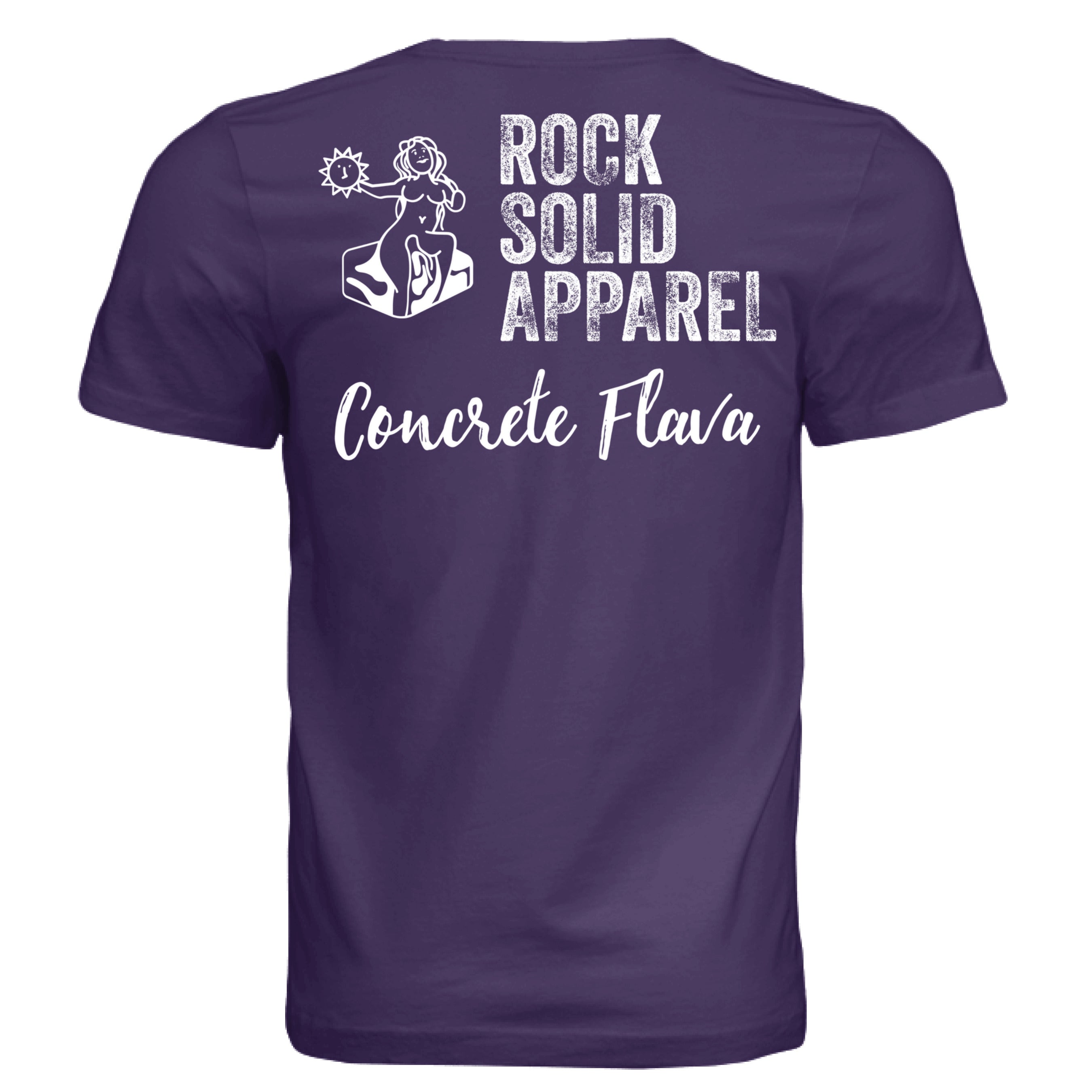 Solid Team Purple Triblend - BACK