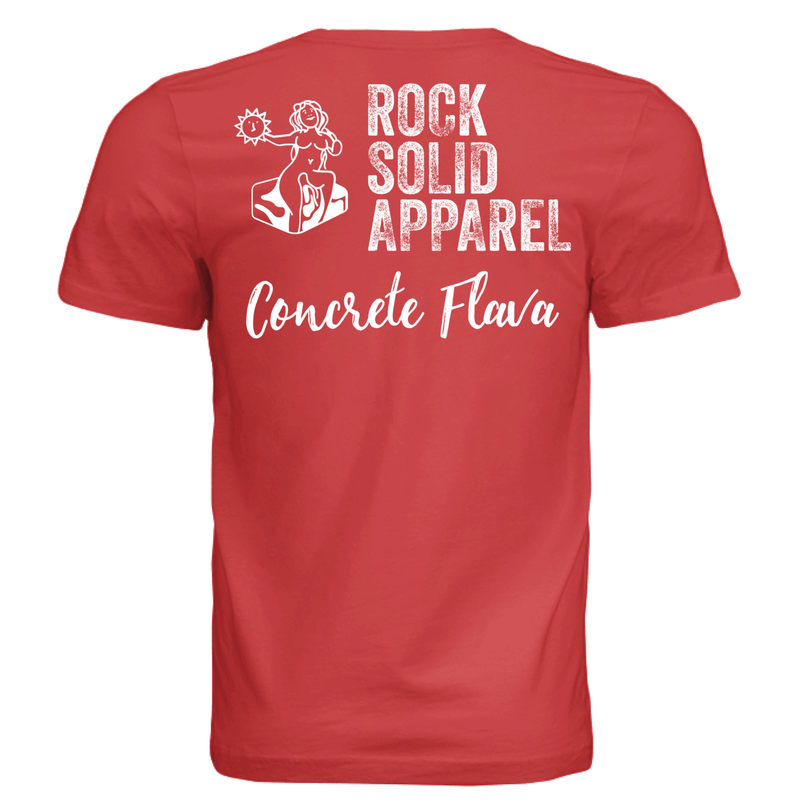 SOLID RED TRIBLN - BACK