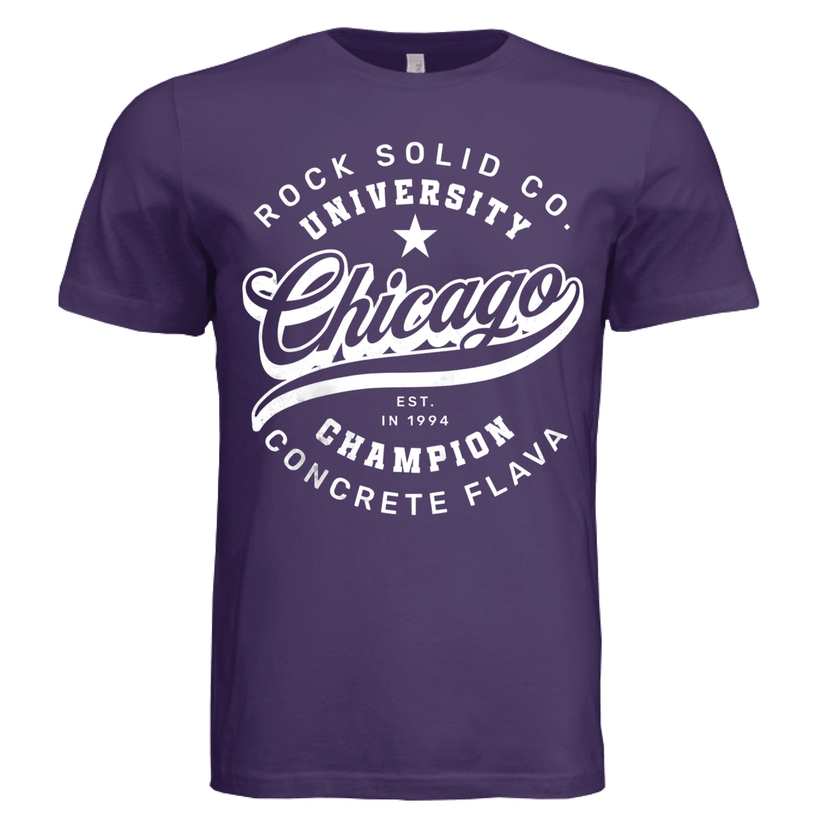 Solid Team Purple Triblend - FRONT